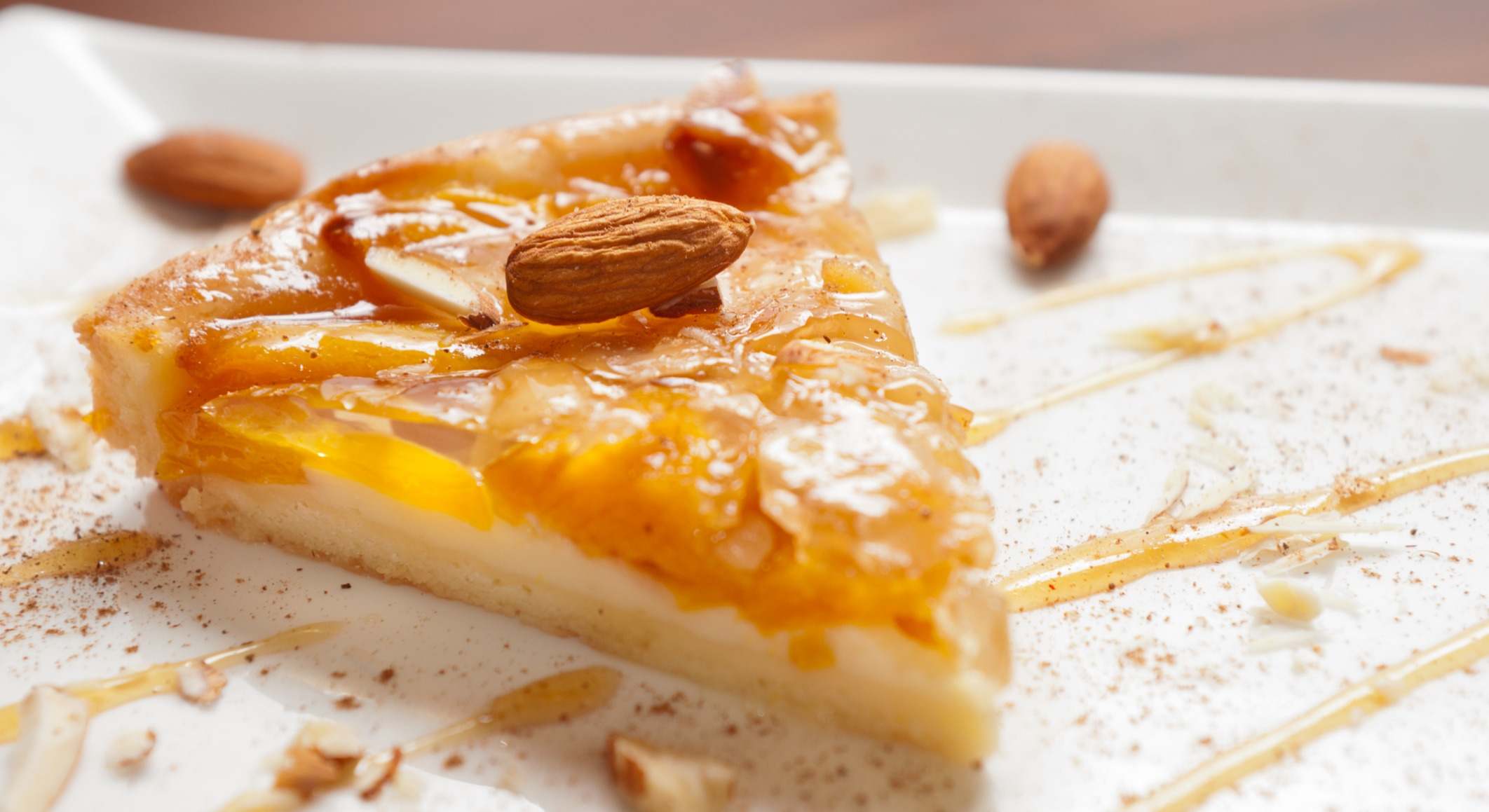 Tarta de melocotón