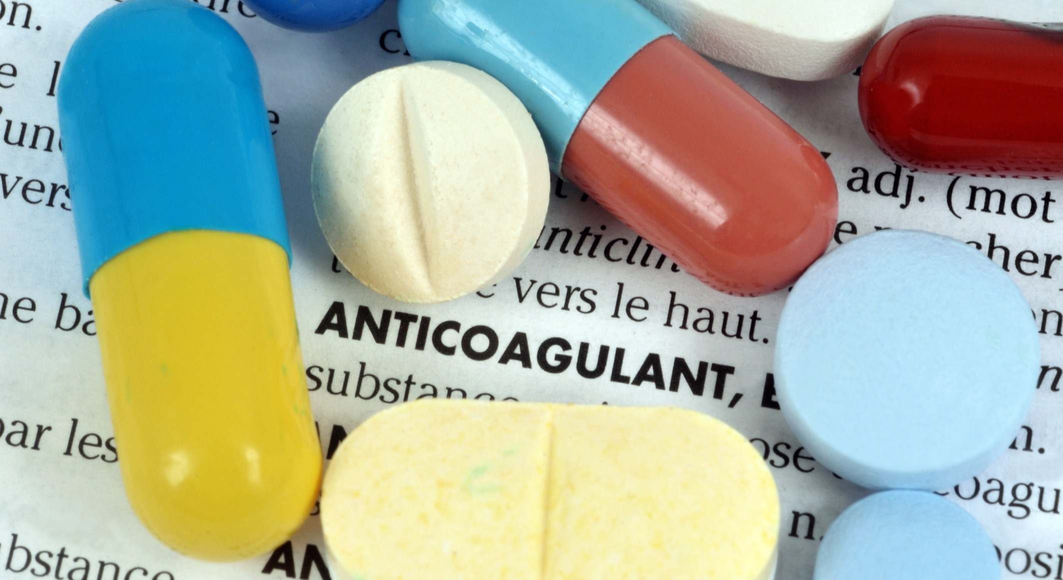 Pastillas orales de anticoagulantes