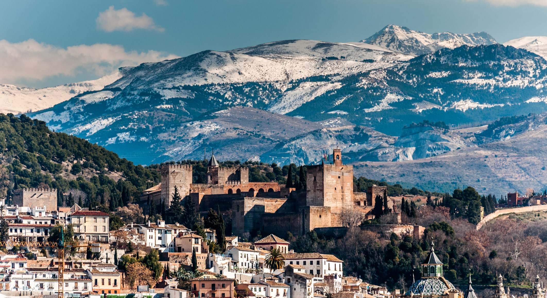 Nieve en Granada, España. / Foto: iStock