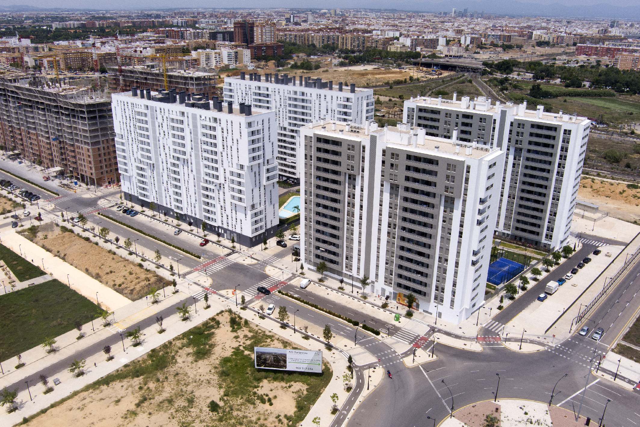Edificios de Turianova en Valencia
