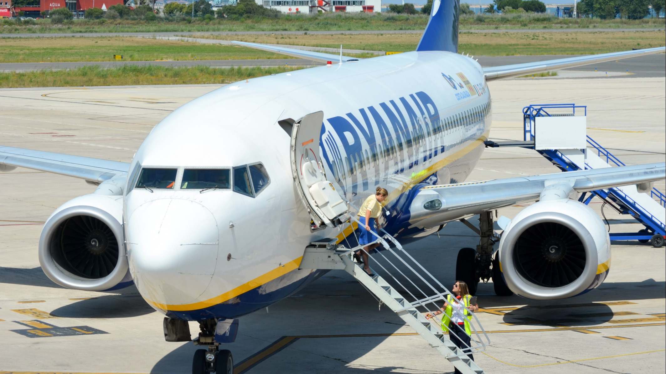 Avión de Ryanair