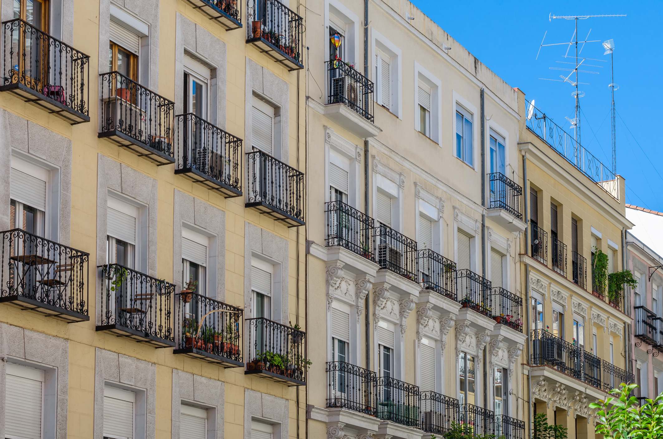 Edificios de viviendas en Madrid