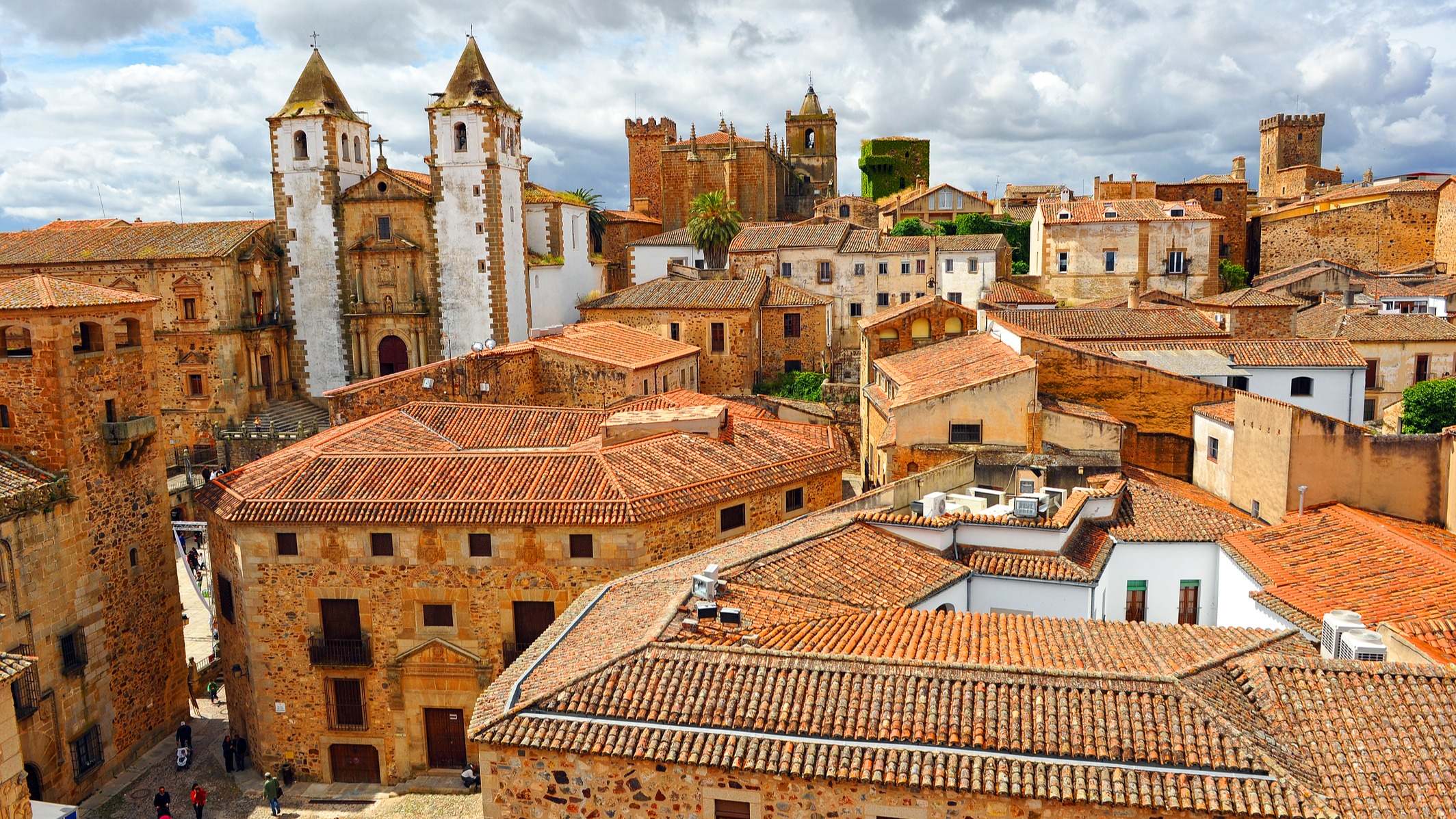 Centro histórico de Cáceres.