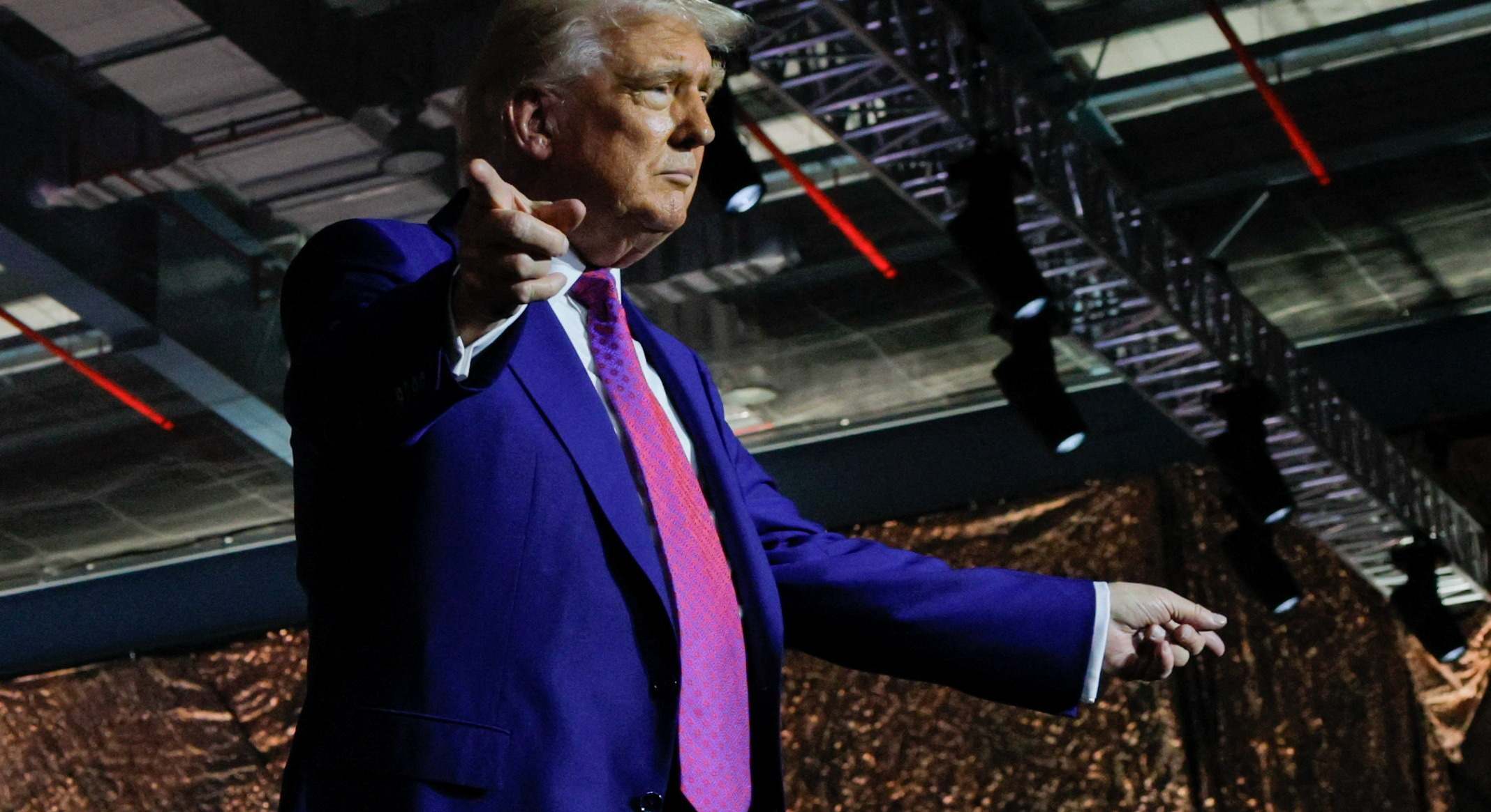 El presidente de EEUU, Donald Trump