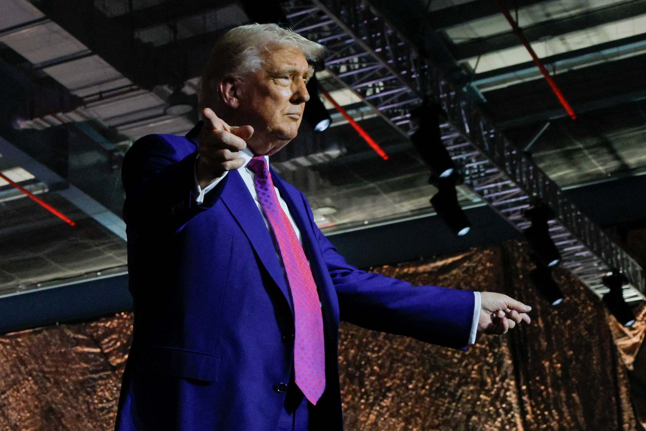 El presidente de EEUU, Donald Trump