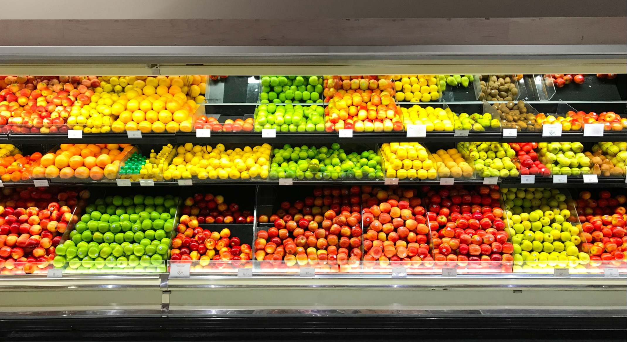 Fruta en el supermerado