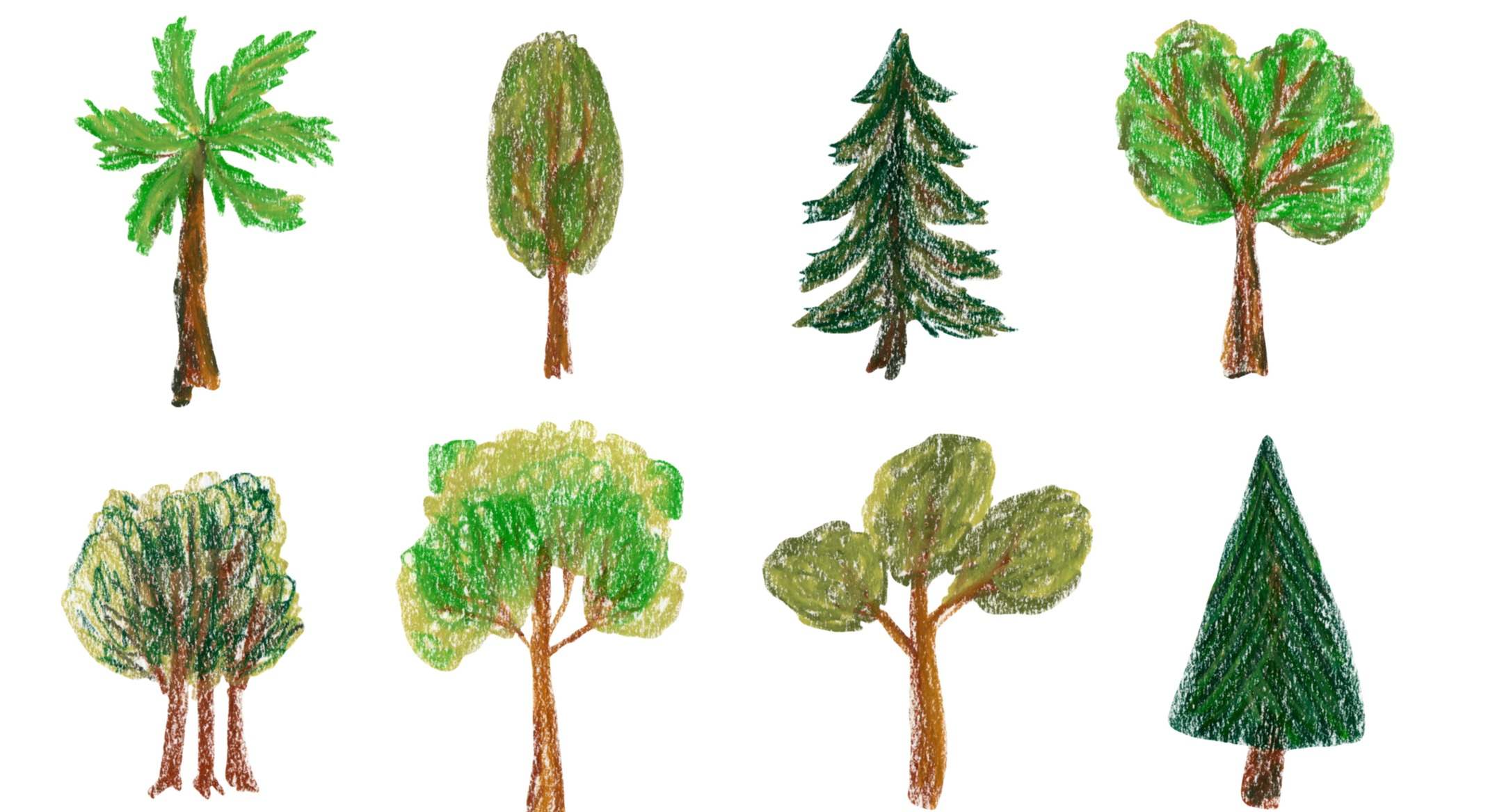 Dibujos de árboles