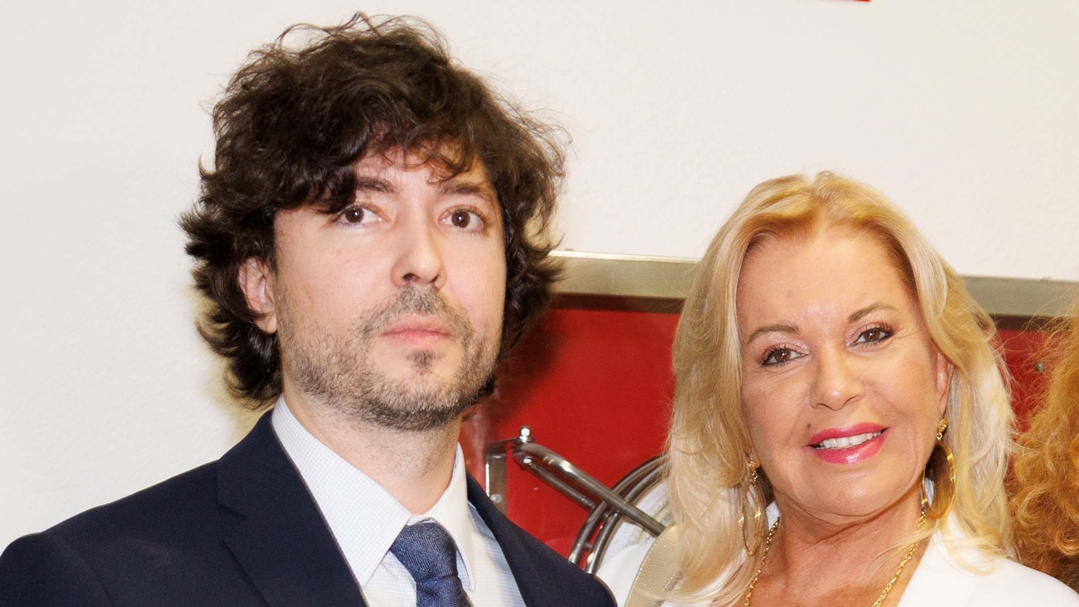 Ángel Cristo Jr y Bárbara Rey