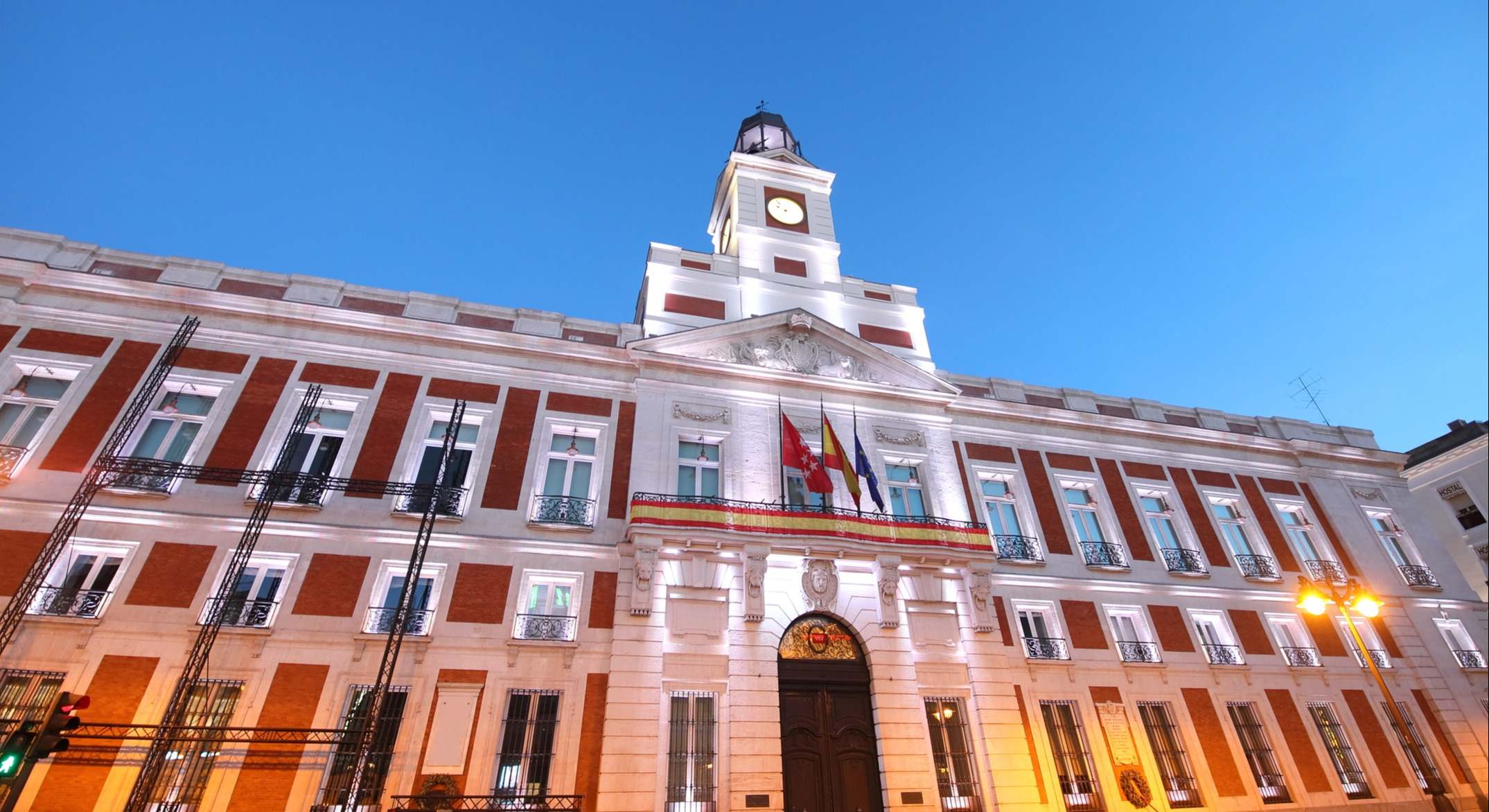 Real Casa de Correos de la Puerta del Sol, sede de la Comunidad de Madrid