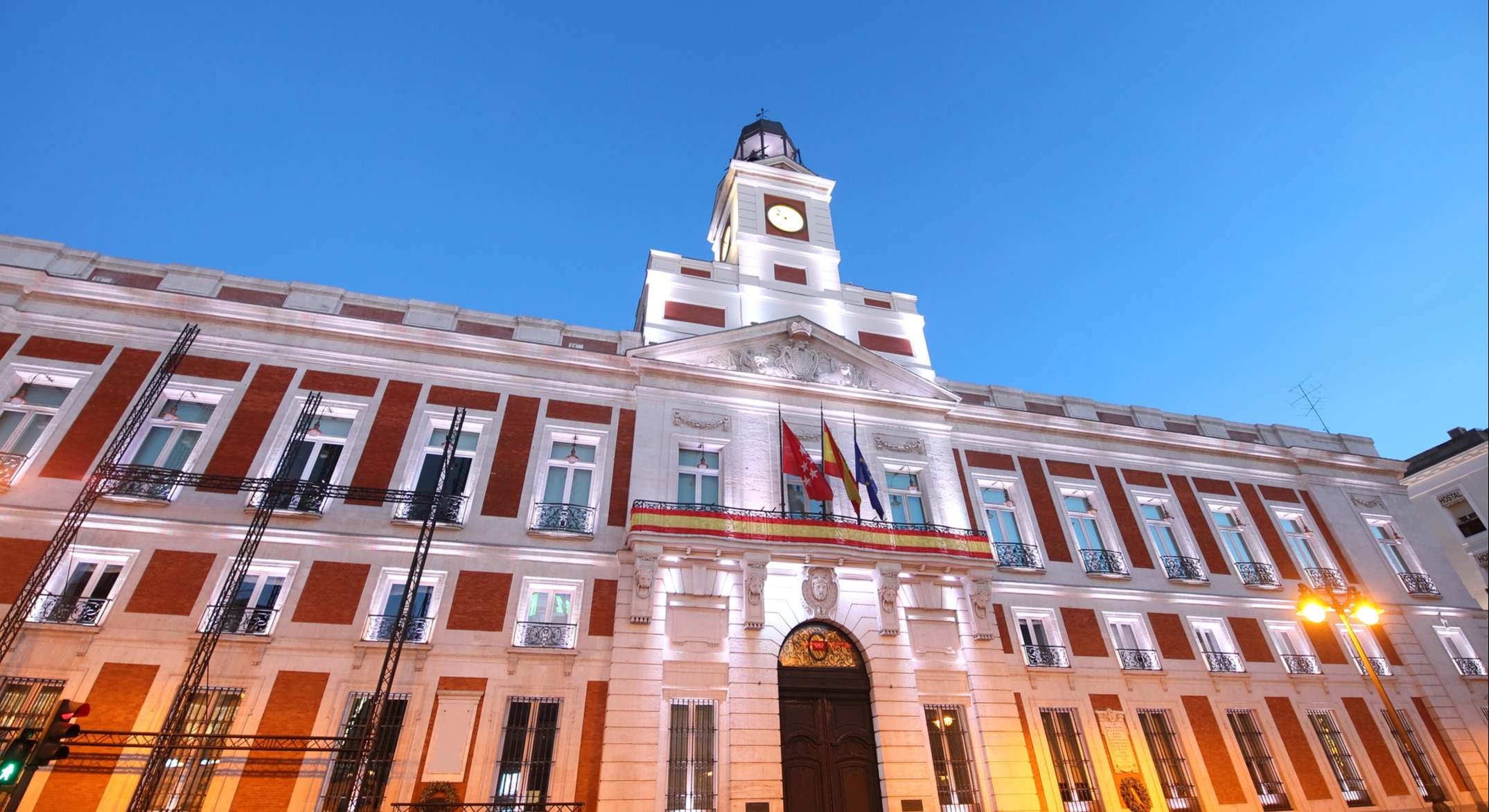 Edificio de la Real Casa de Correos, sede del Gobierno de la Comunidad de Madrid