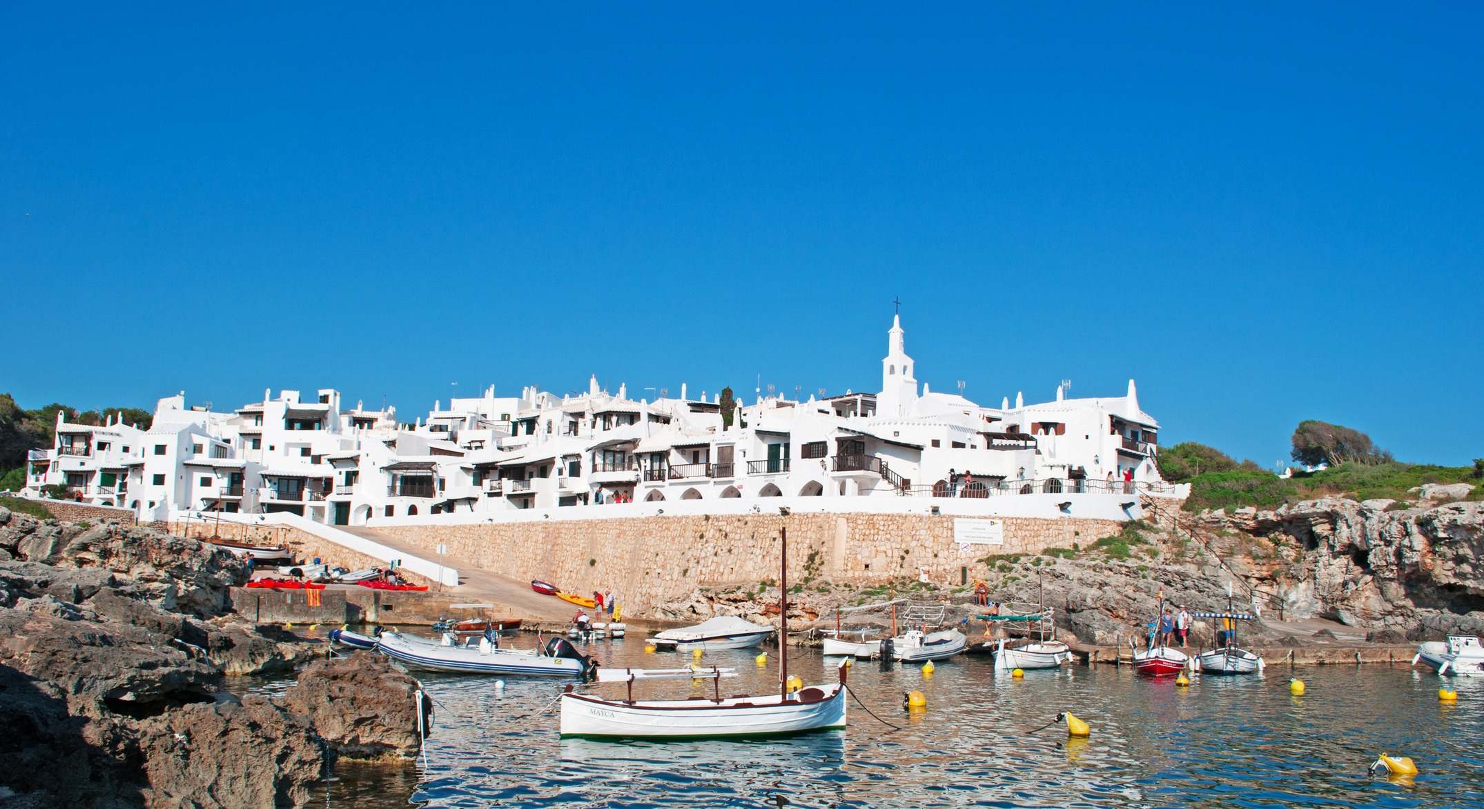 Binibeca Vell, el 'Mykonos' de Menorca