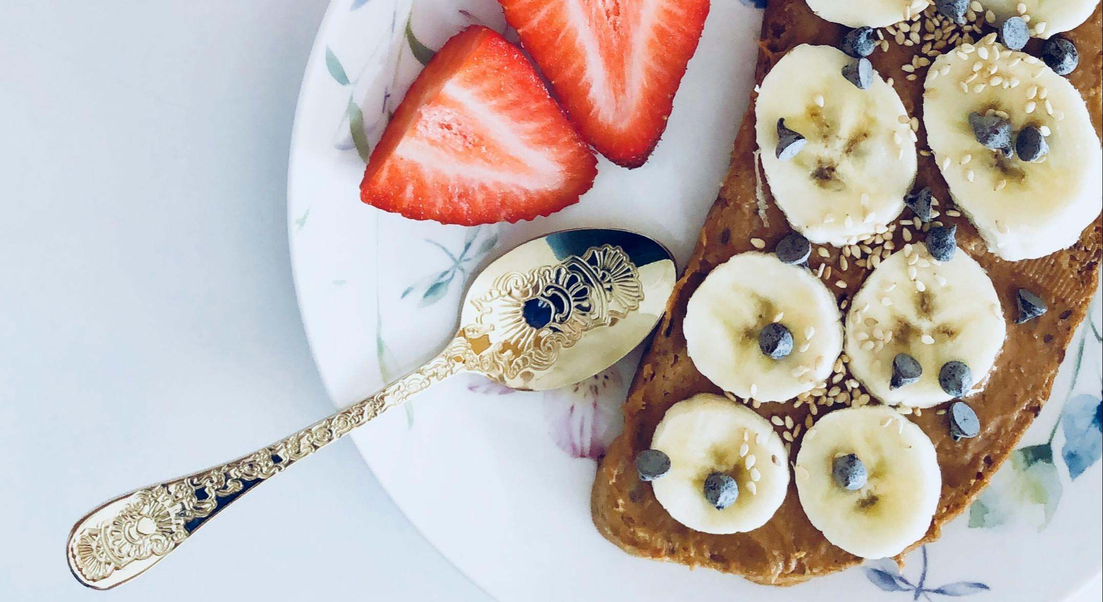 Un desayuno saludable de un hogar español