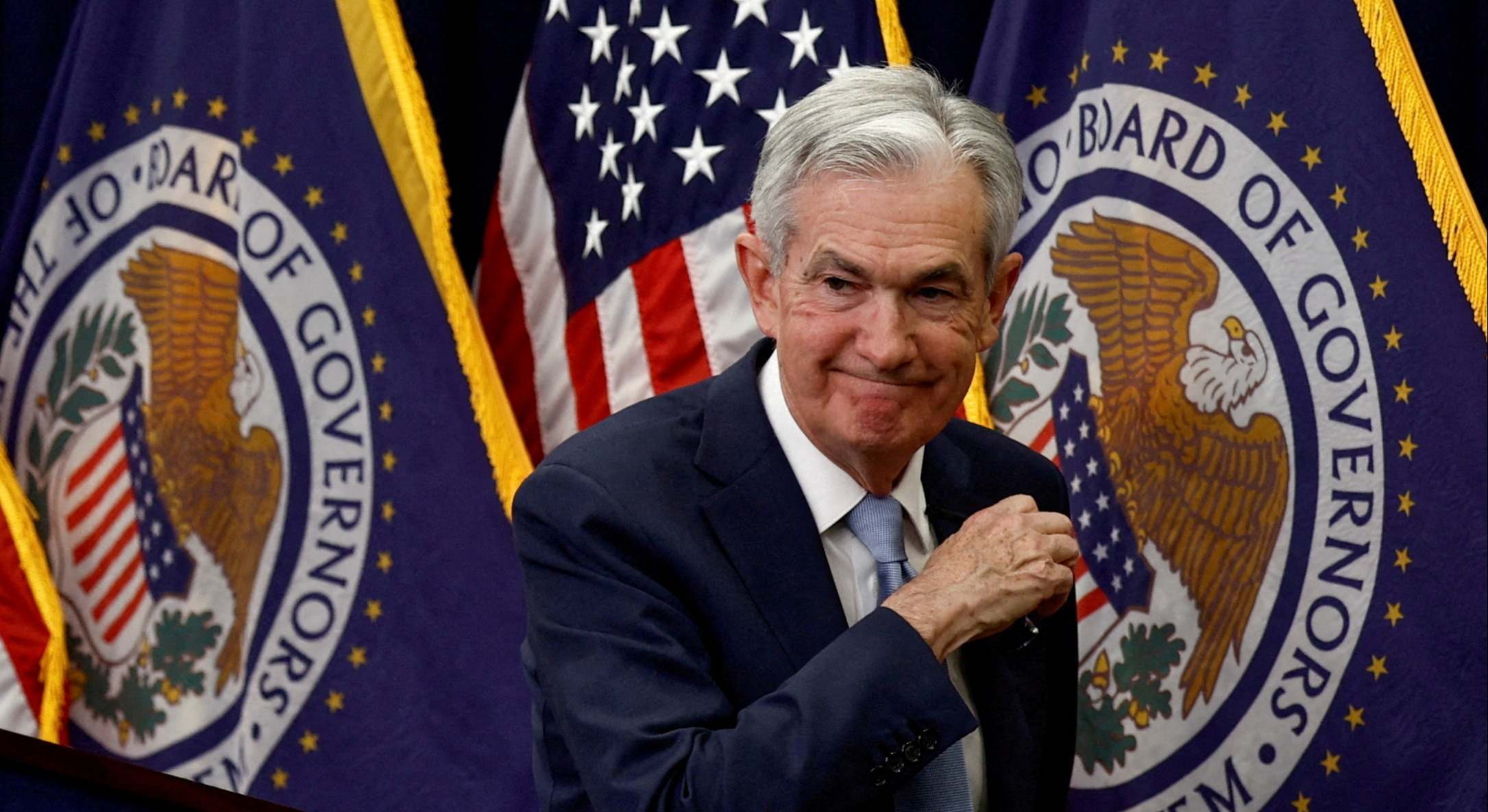 Jerome Powell, tras una comparecencia