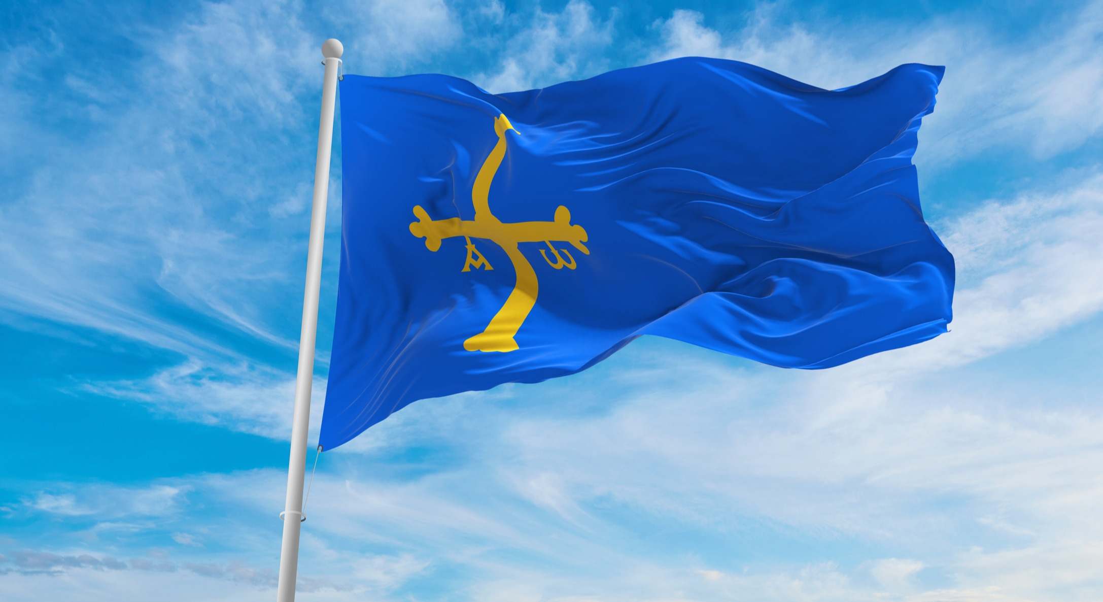 Bandera de Asturias.