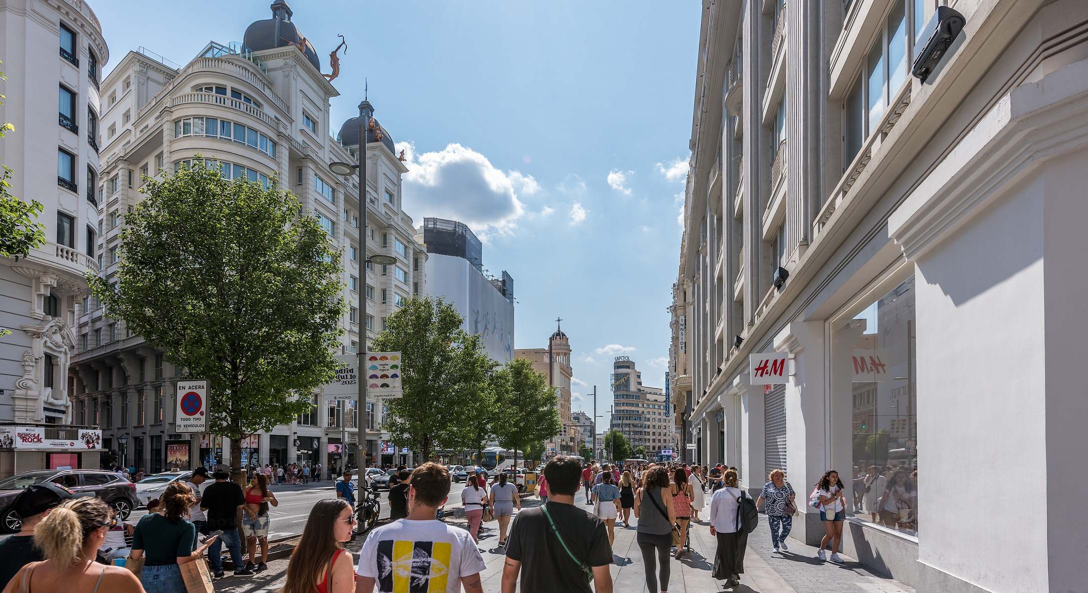 Día de verano en Madrid capital. / Foto: iStock