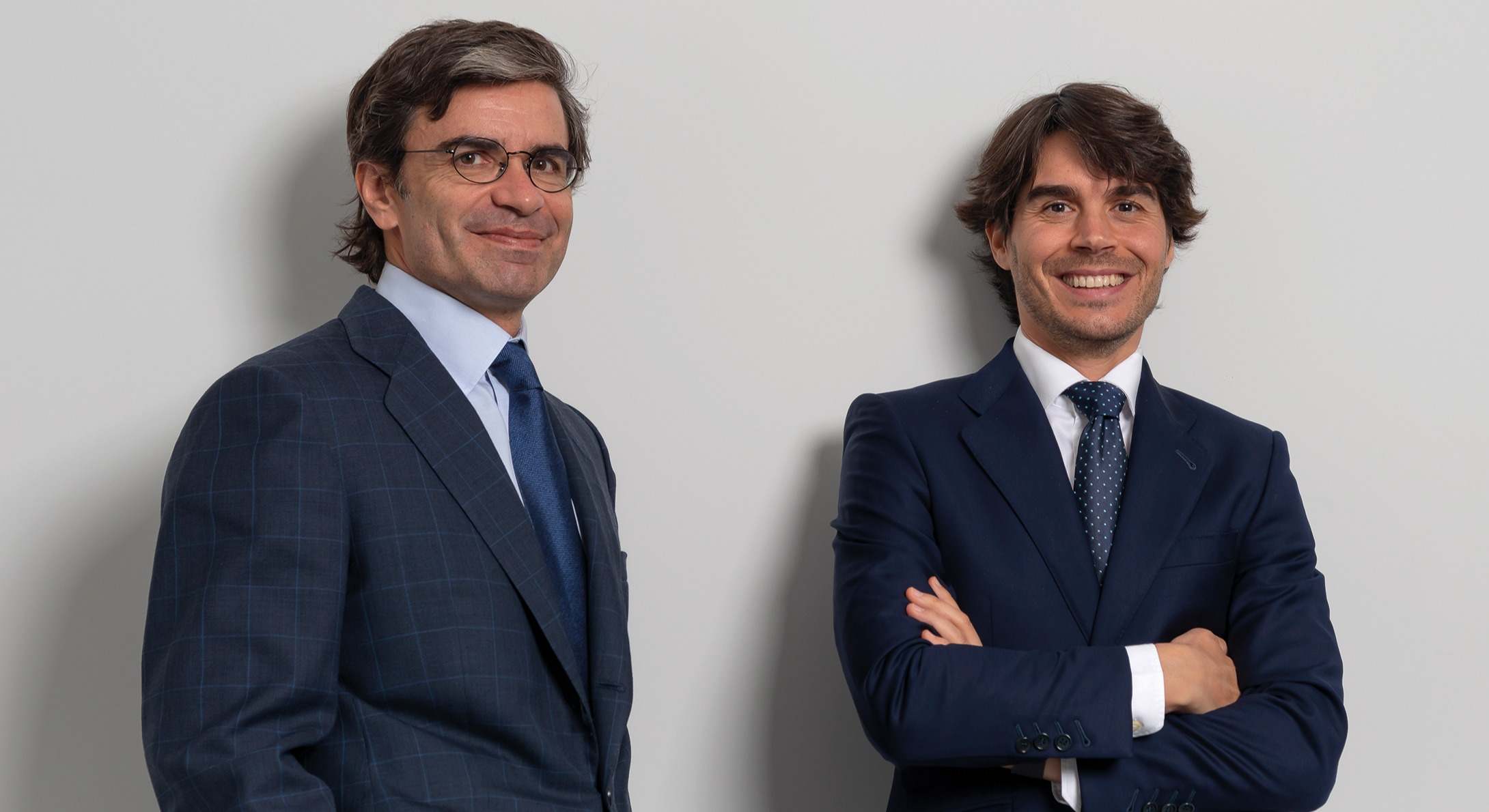 Roberto Centeno, presidente, y Aritza Rodero, consejero delegado.