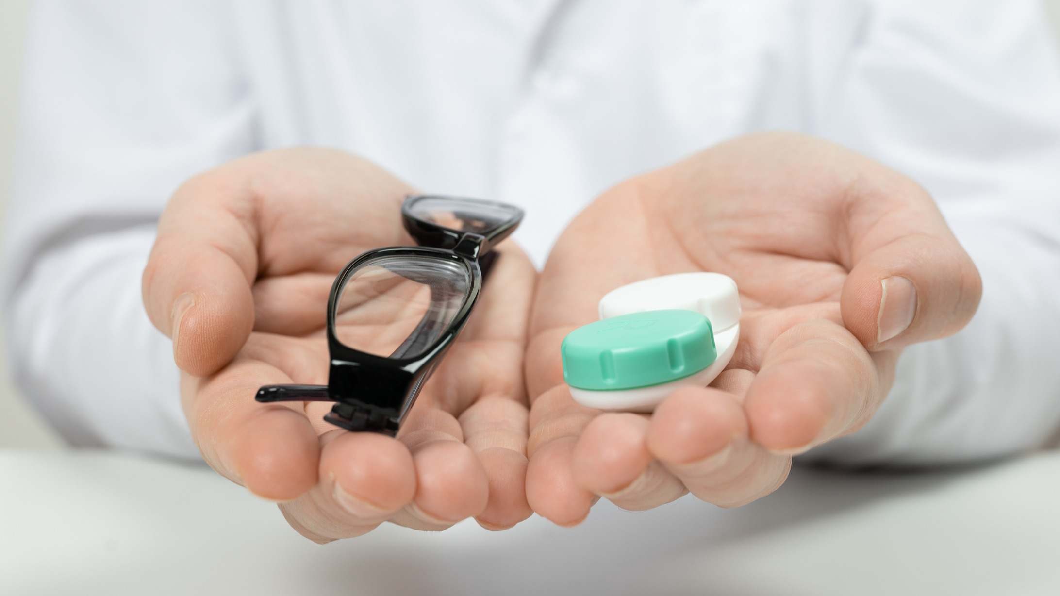 Gafas y lentillas. / Foto: iStock