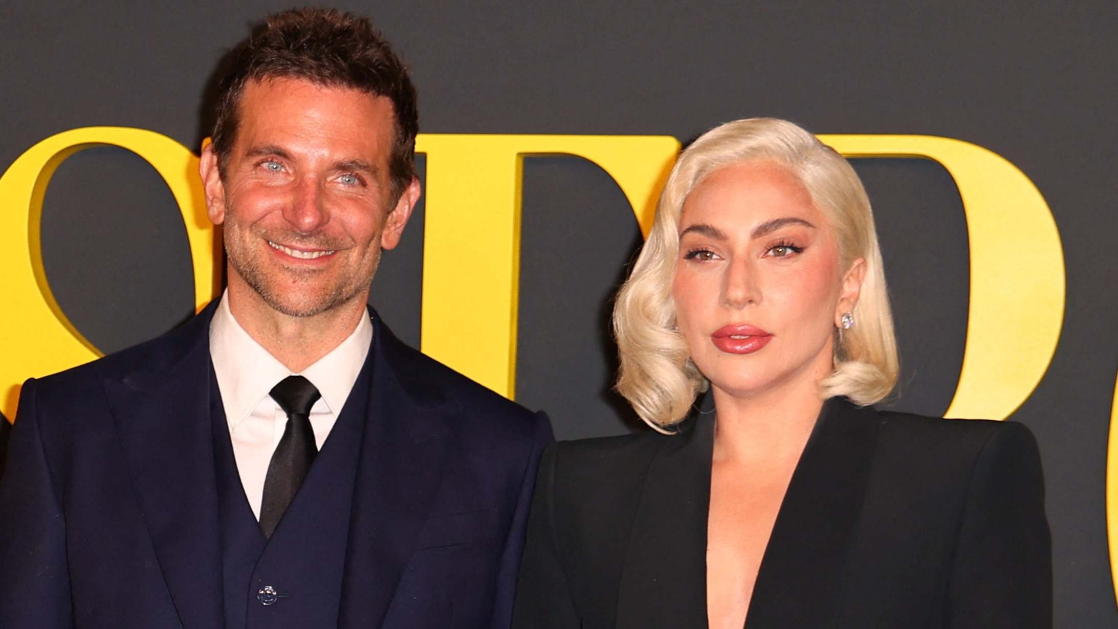 Bradley Cooper y Lady Gaga en la premier de Maestro