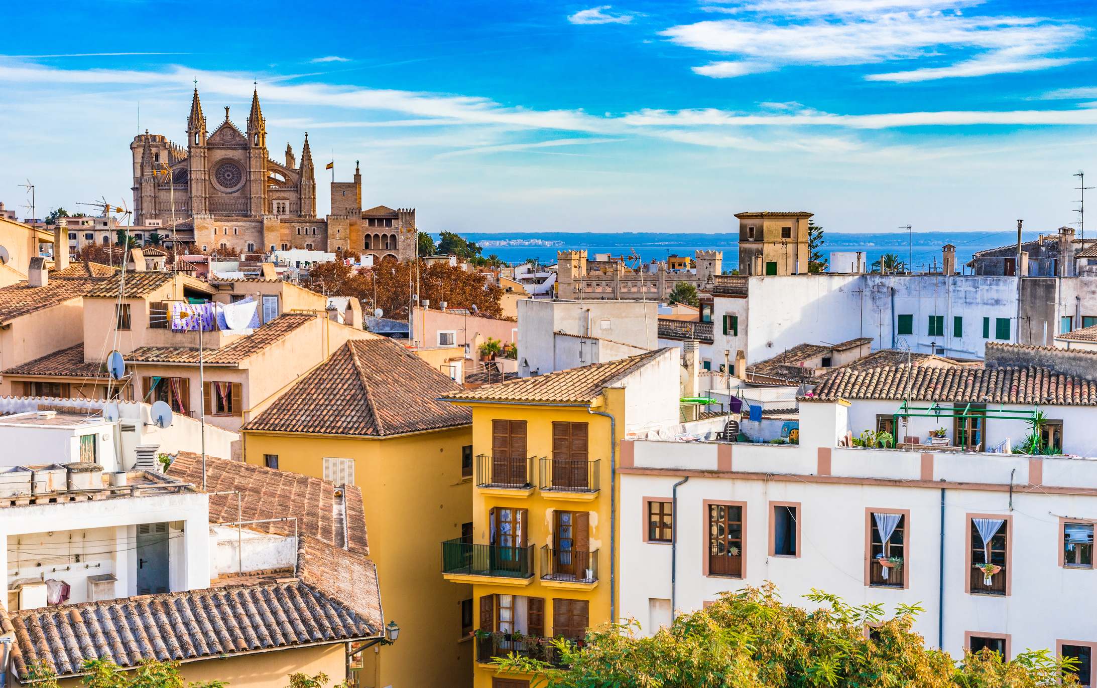 Vista de la ciudad de Palma (Mallorca)