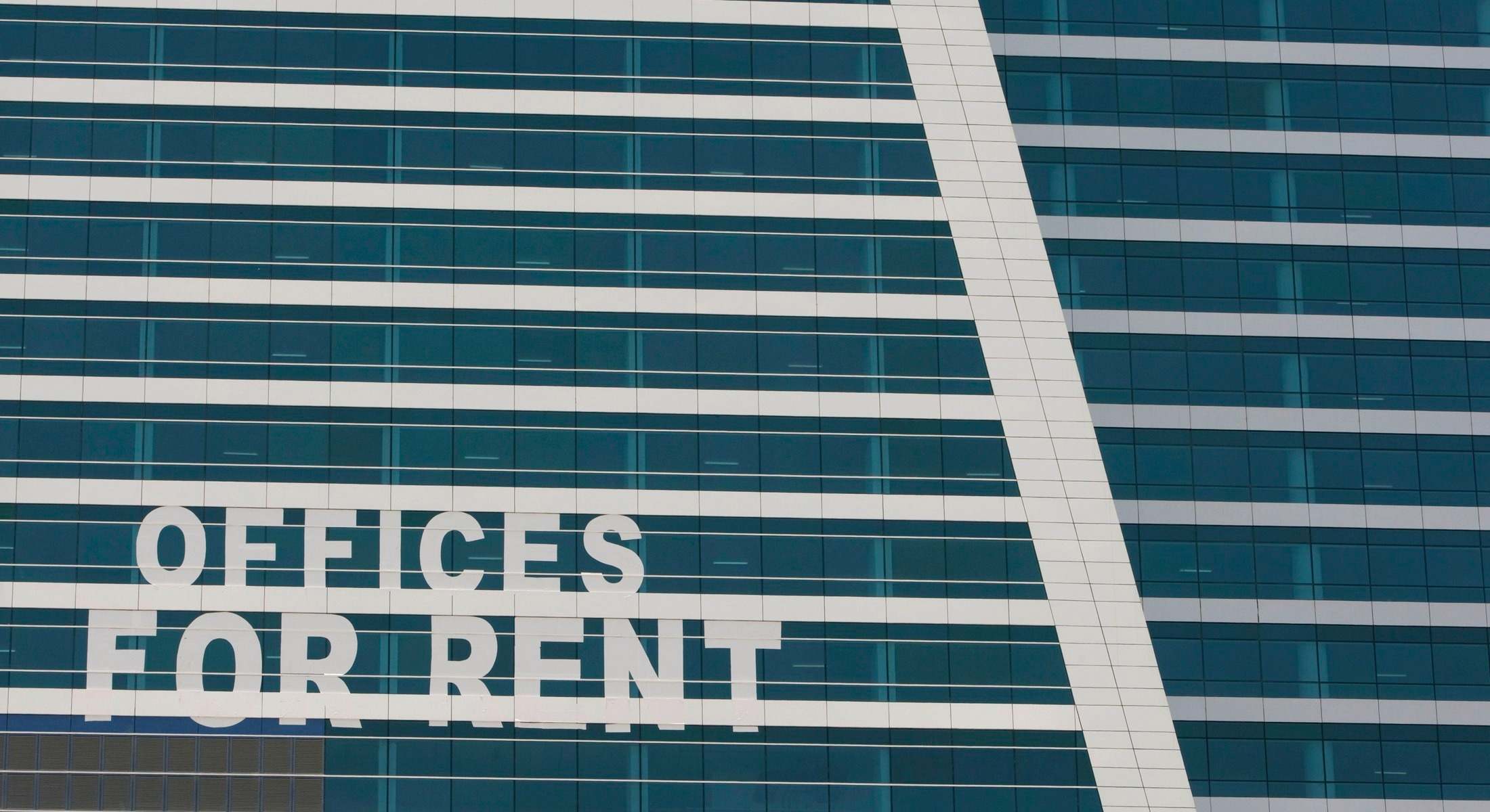 Cartel de oficinas en alquiler