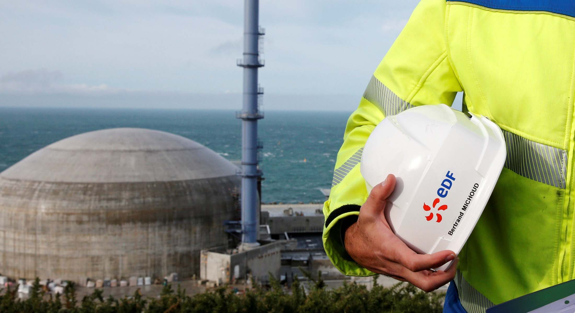 Una central nuclear de EDF