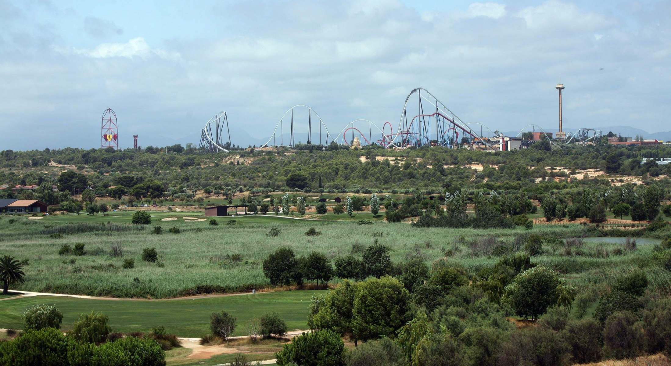 Terrenos en los que se ubicará el Hard Rock, de ver la luz. EFE