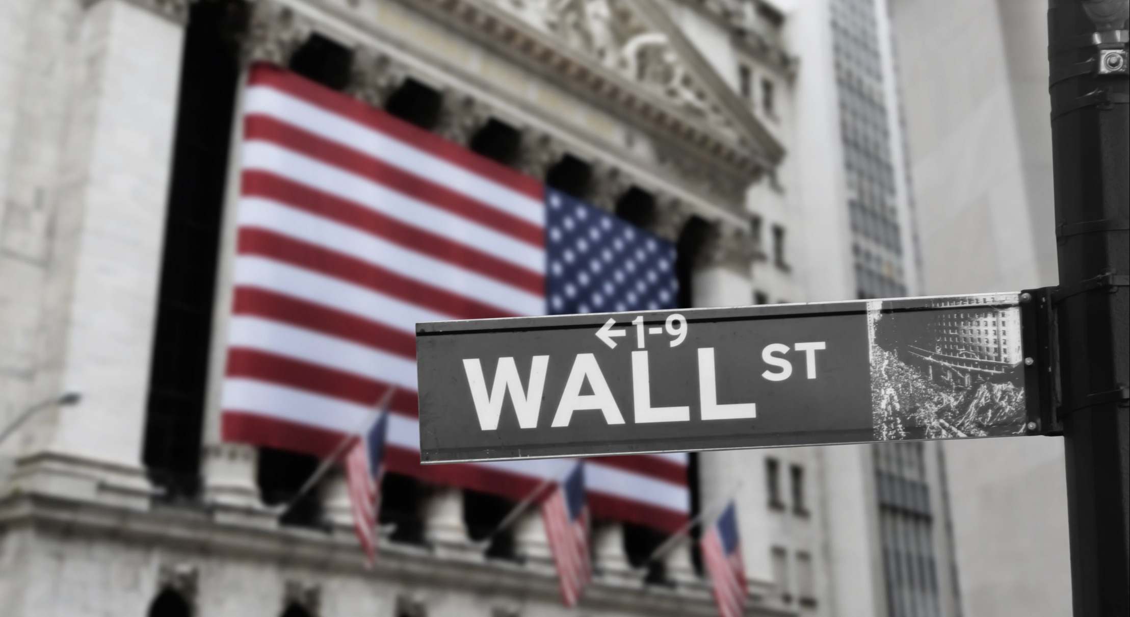 Edificio de la Bolsa de Wall Street