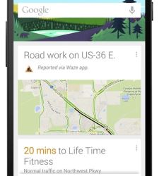<b>Google Now</b> avisa ya a los conductores de si hay un accidente de tráfico cerca