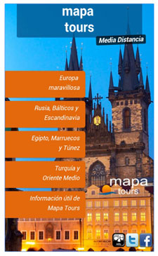 mapa tours