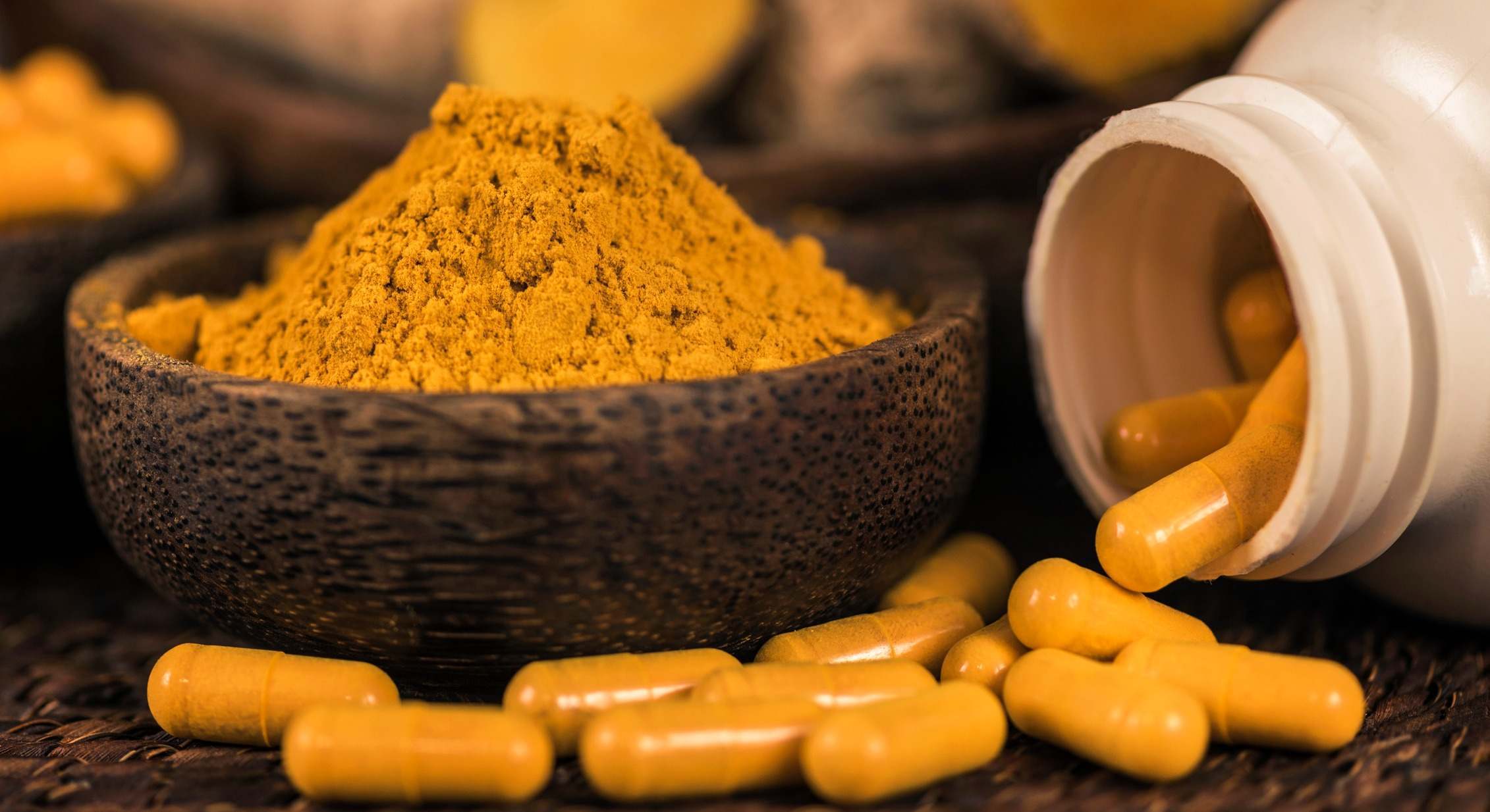 Suplementos de cúrcuma