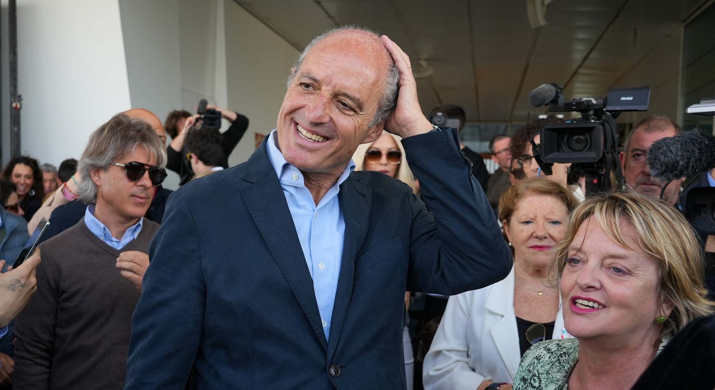 Francisco Camps, en un acto con simpatizantes hace unas semanas.