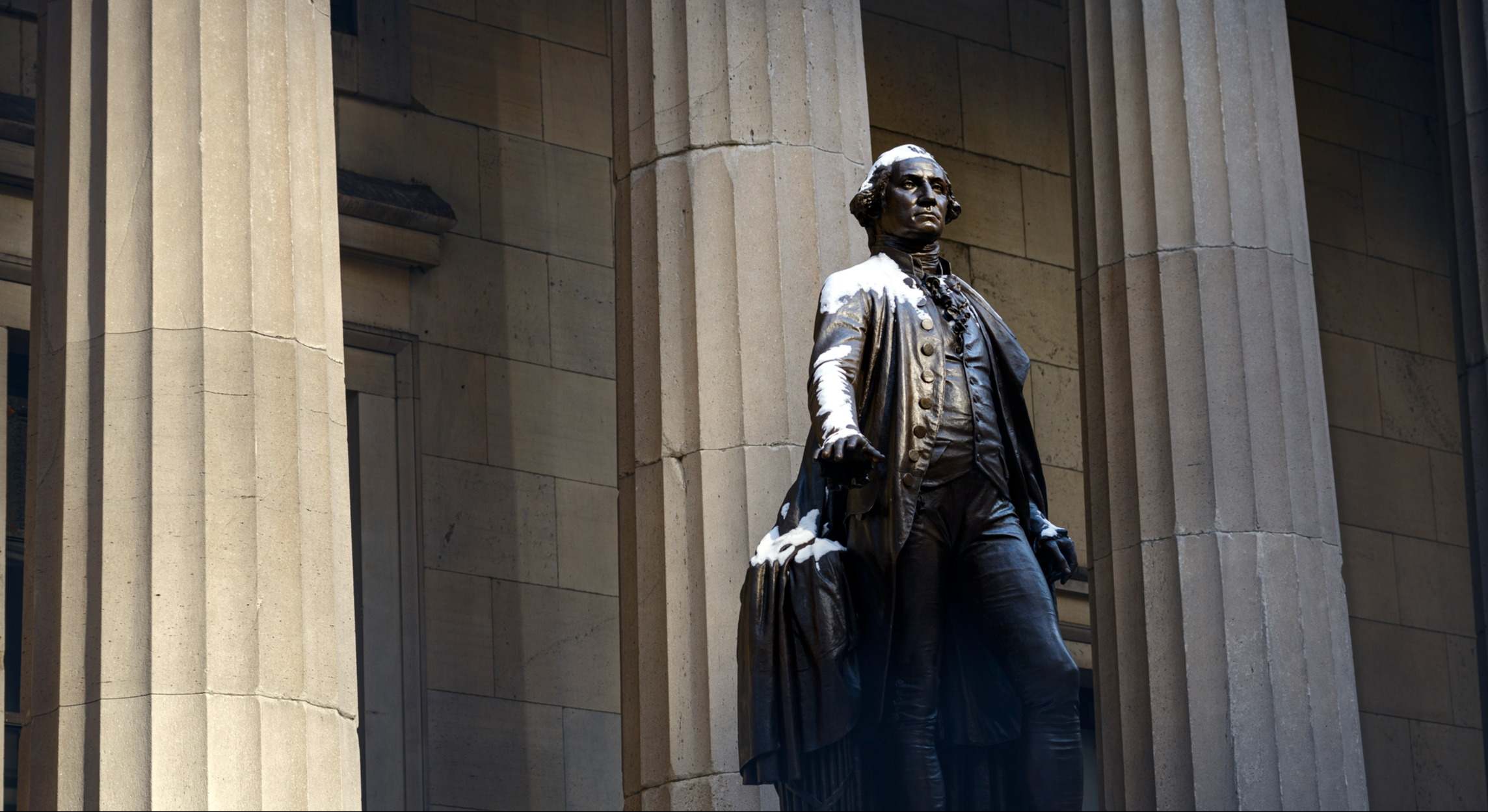 Estatua de George Washington en Wall Street. Foto: iStock