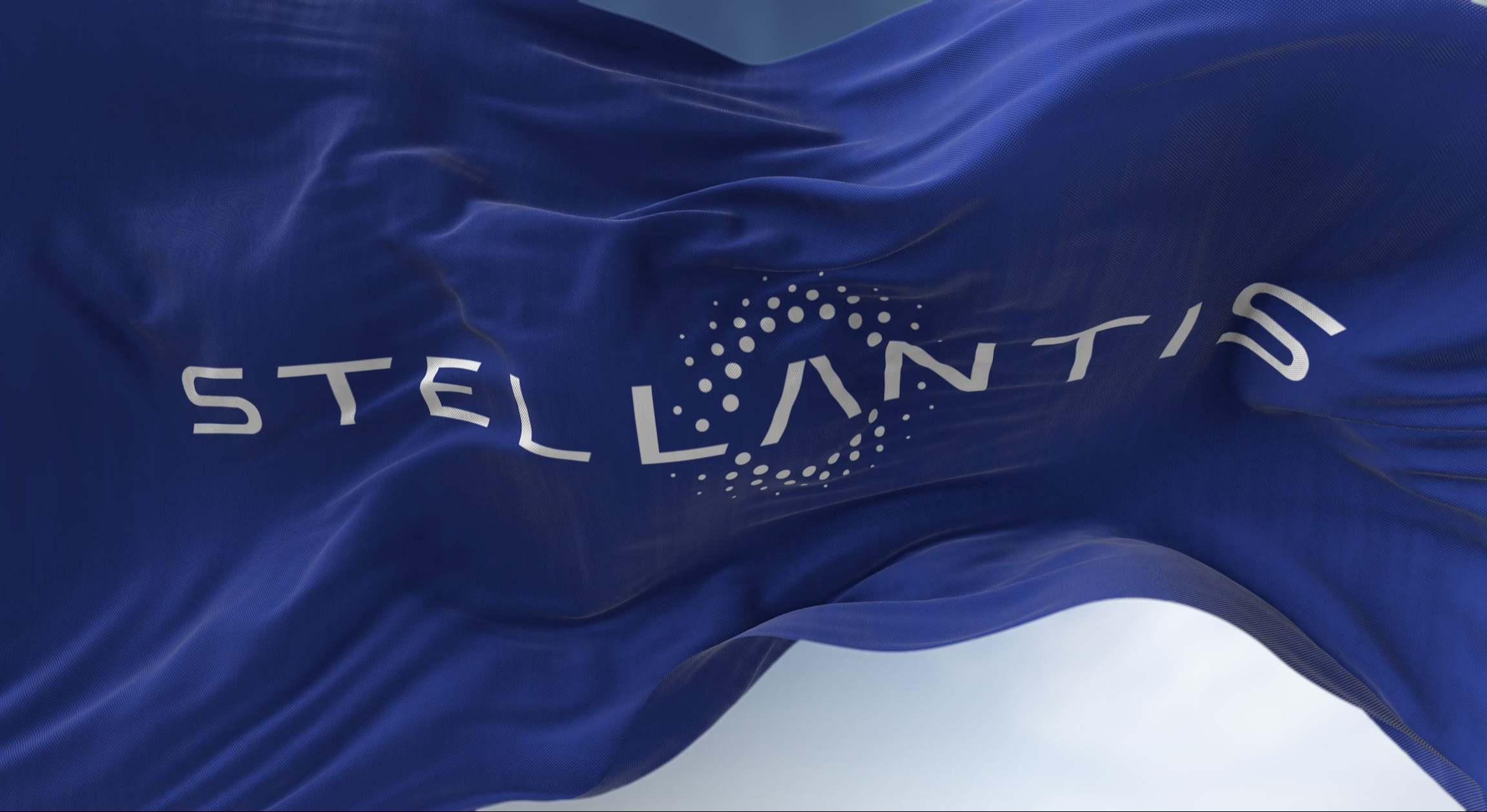 Una bandera de Stellantis