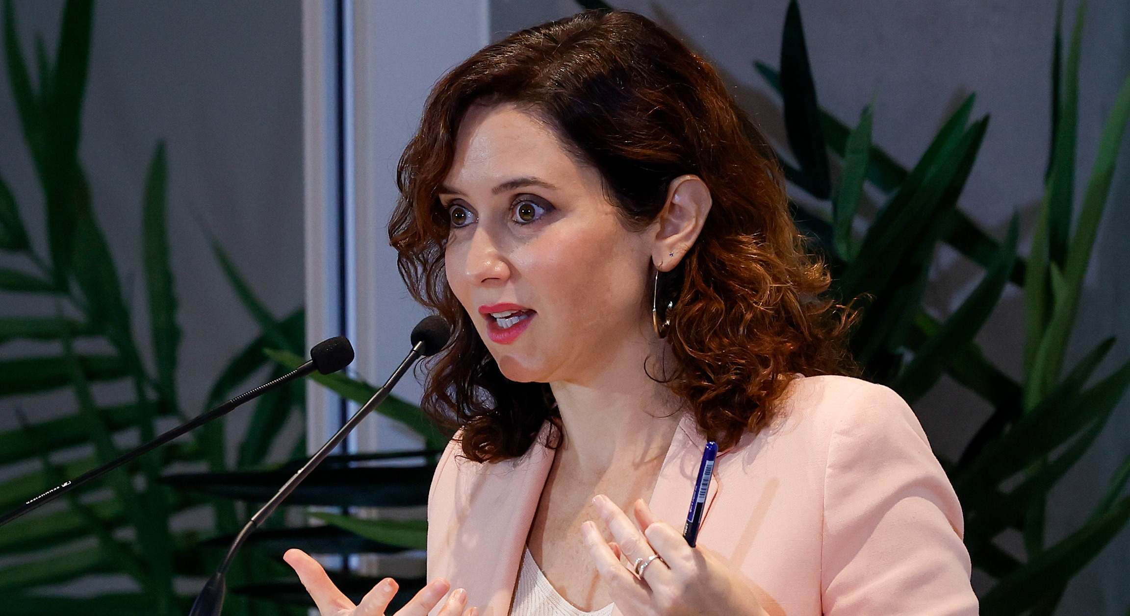 Isabel Díaz Ayuso durante su intervención en el Foro ABC