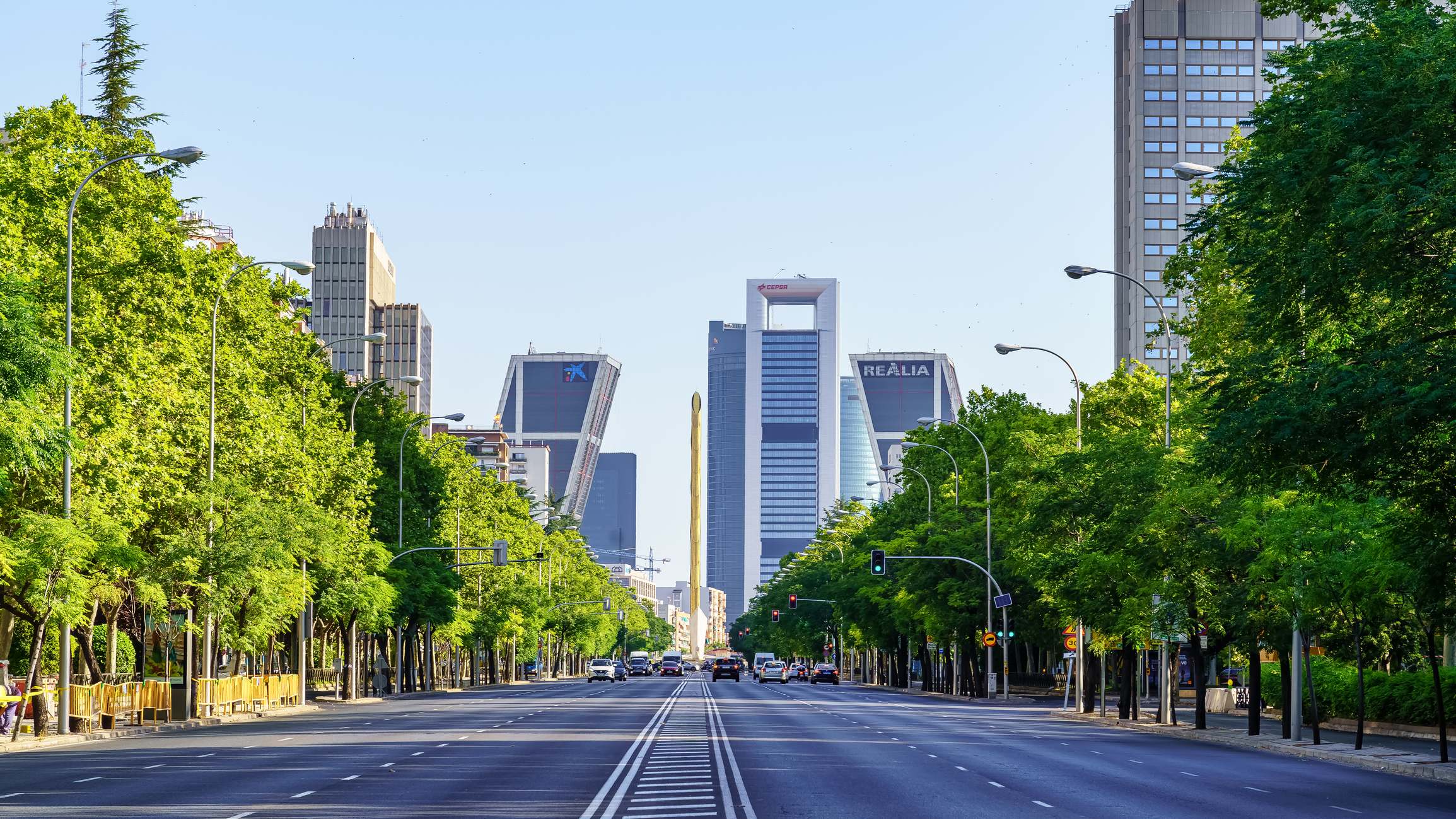 Paseo de la Castellana de Madrid