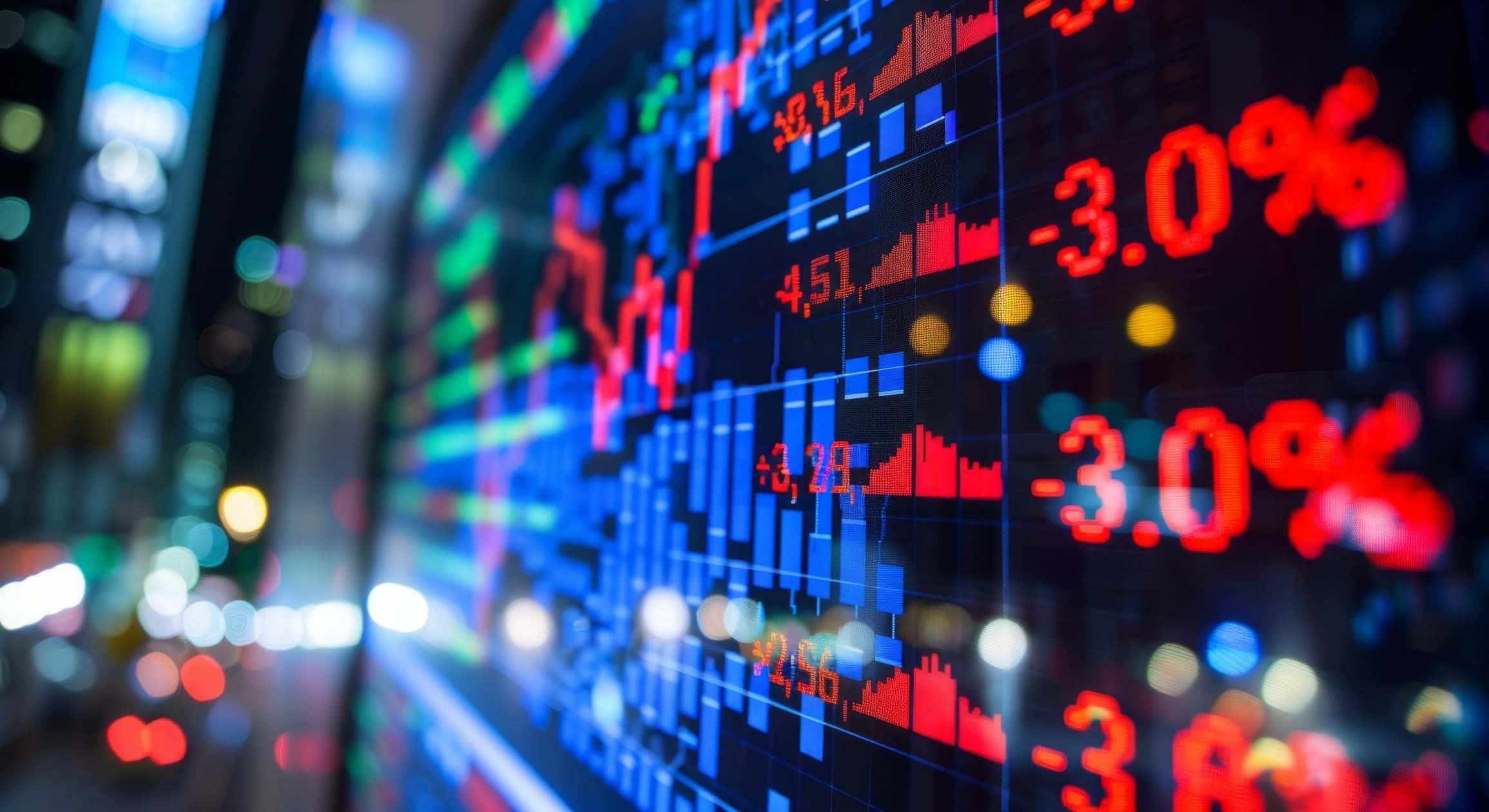 Indices de la bolsa caen