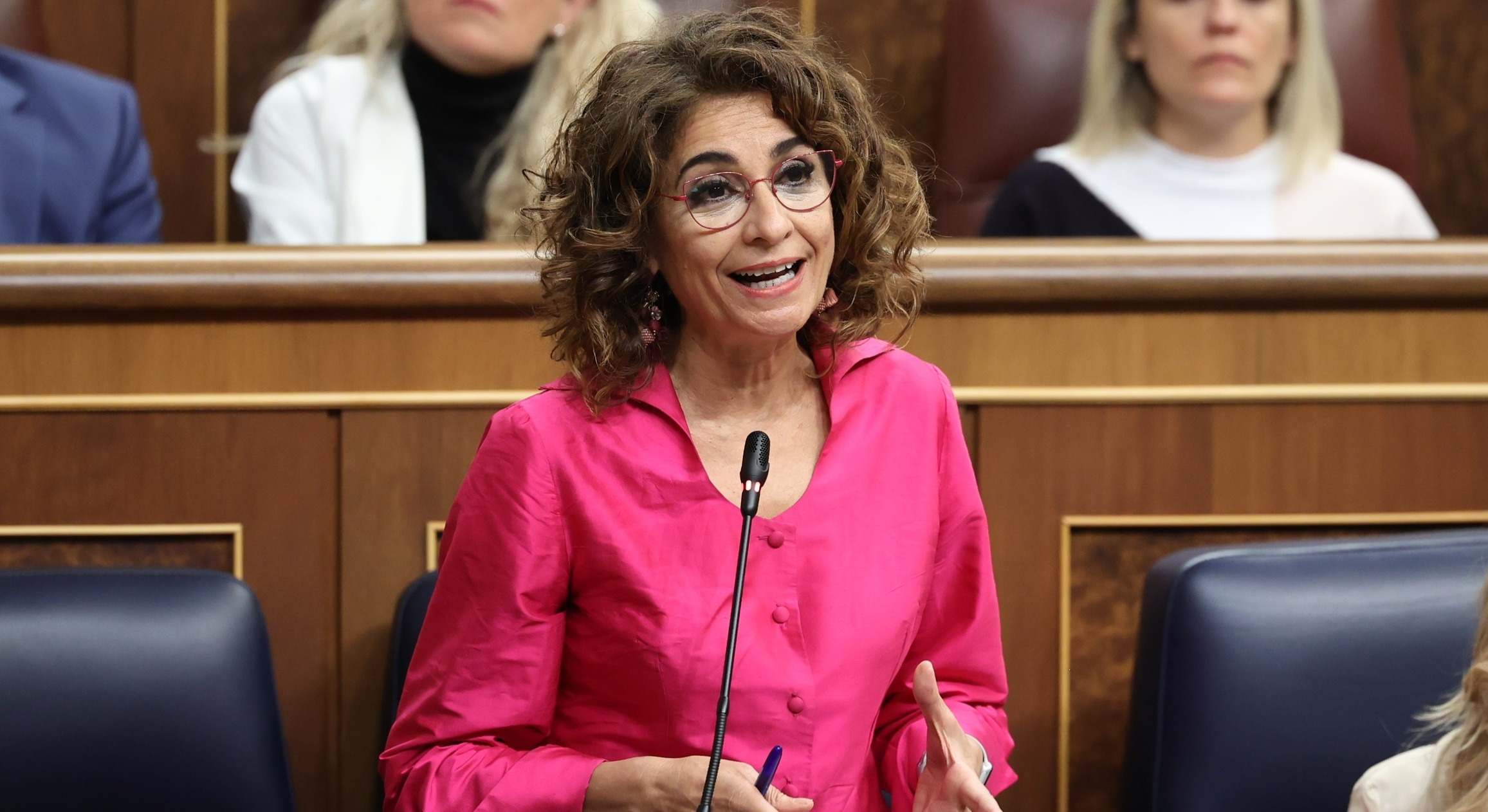María Jesús Montero, vicepresidenta primera y ministra de Hacienda.