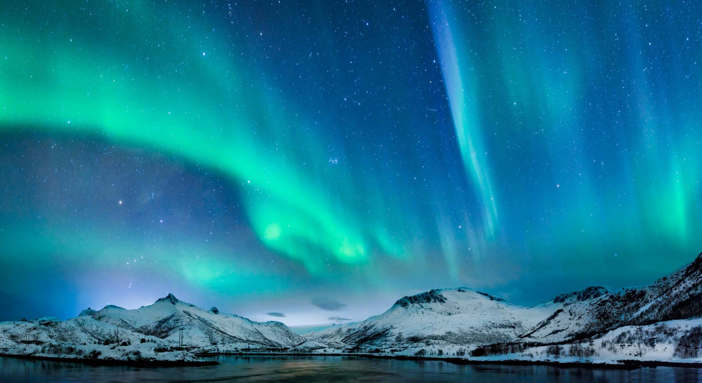 Vista de las auroras boreales. / Foto: iStock