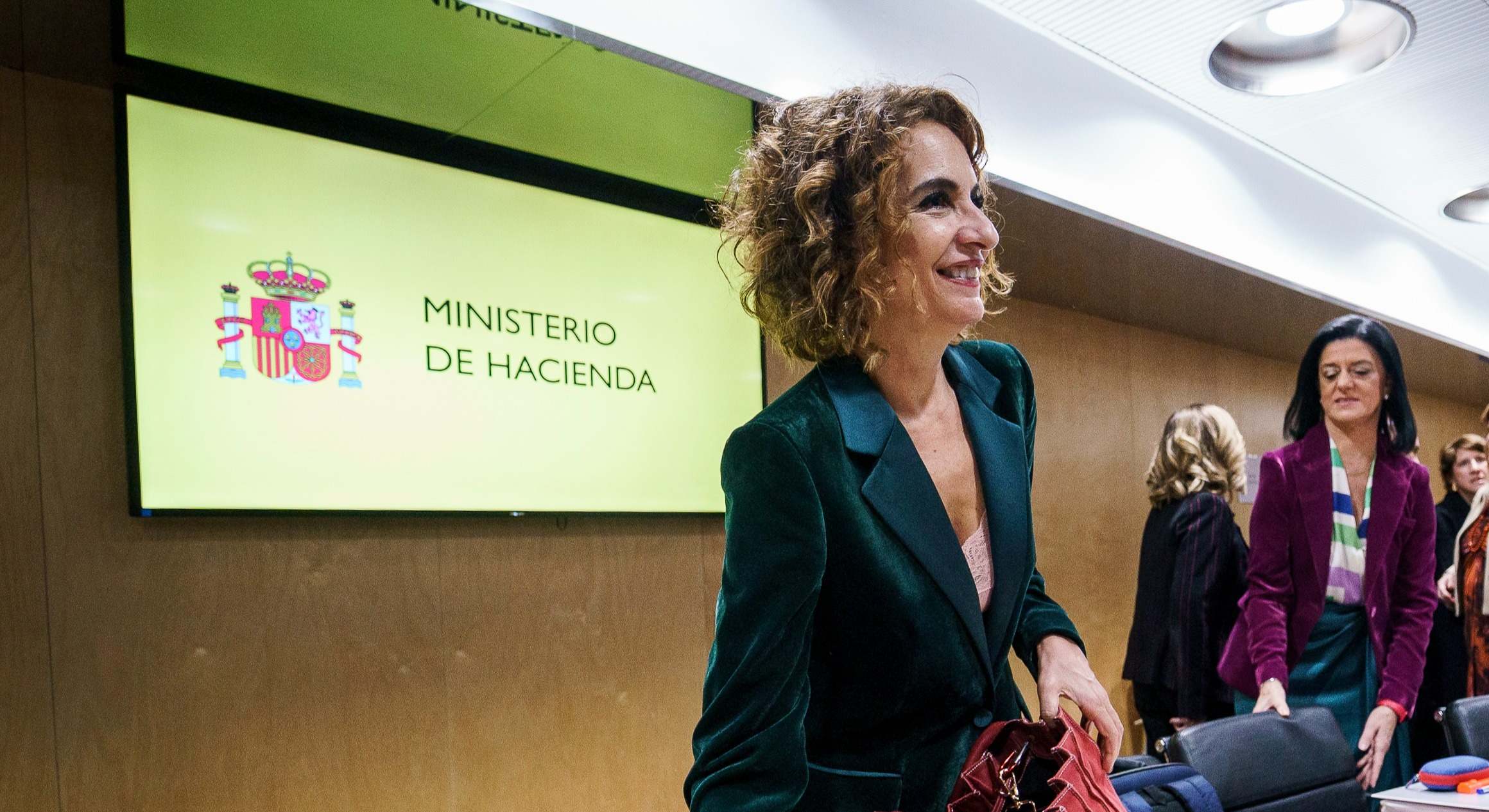 La vicepresidenta primera y ministra de Hacienda, María Jesús Montero
