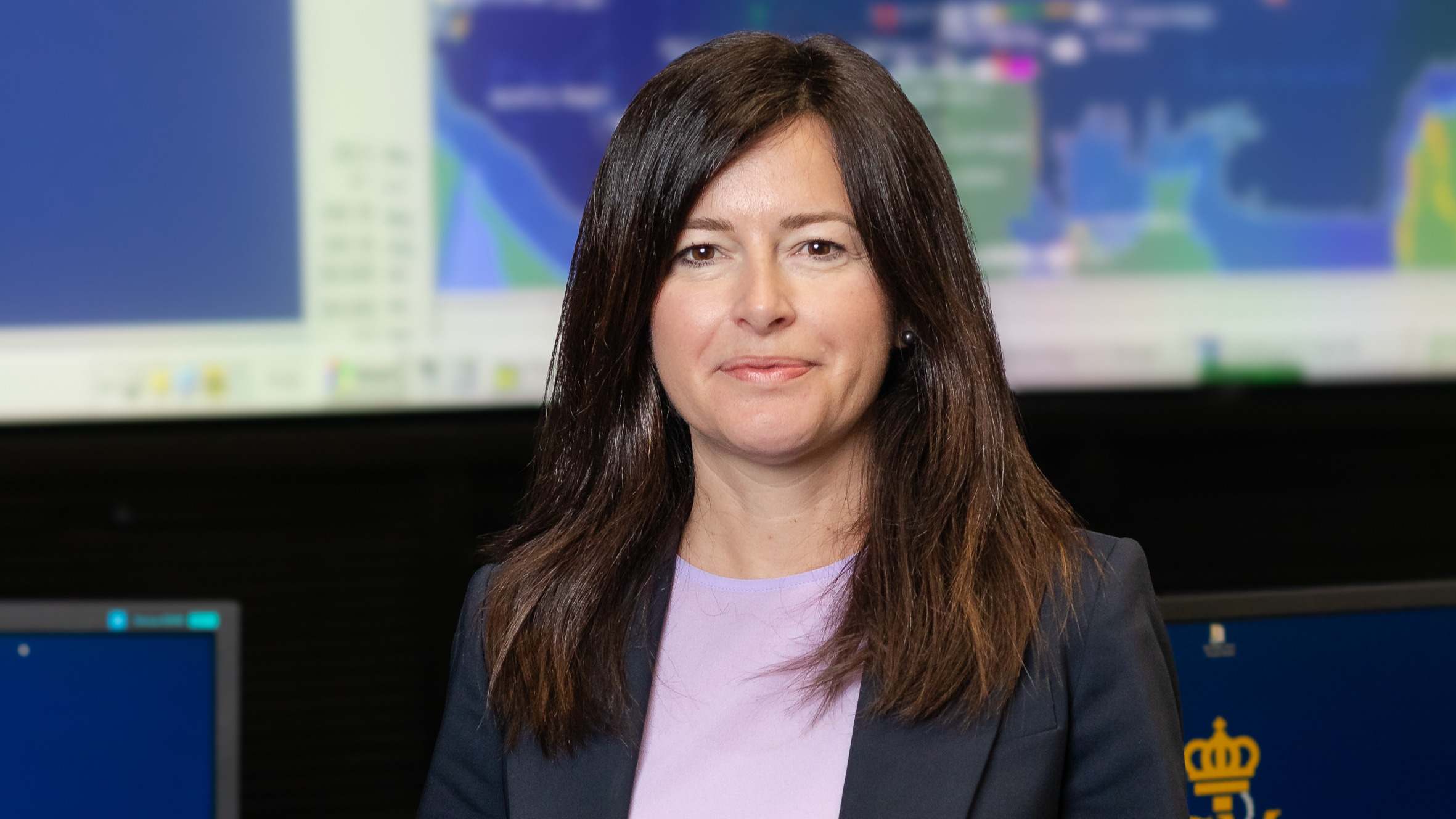 Mónica Mulero, directora de Operaciones de Salvamento Marítimo