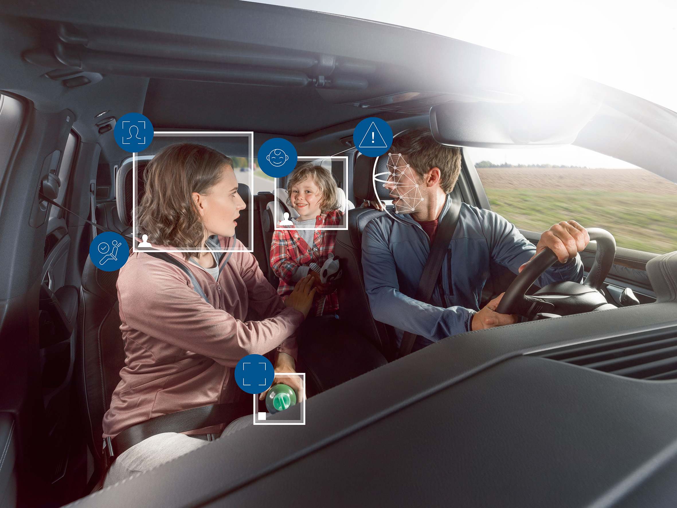 Sistema de control de atención de los coches actuales