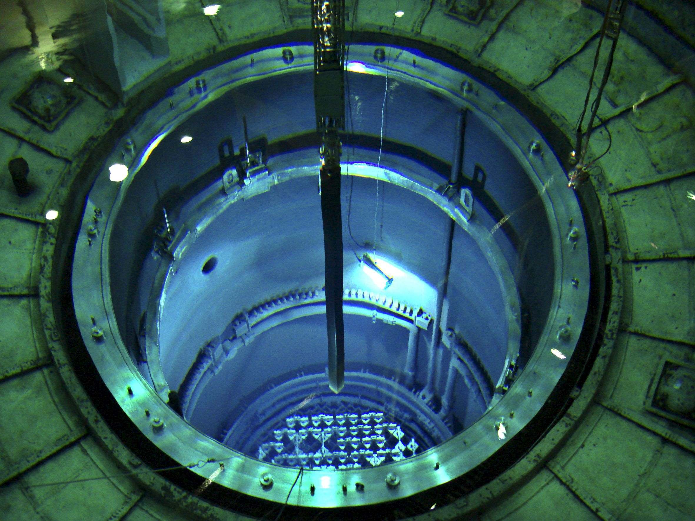 La vasija de un reactor nuclear