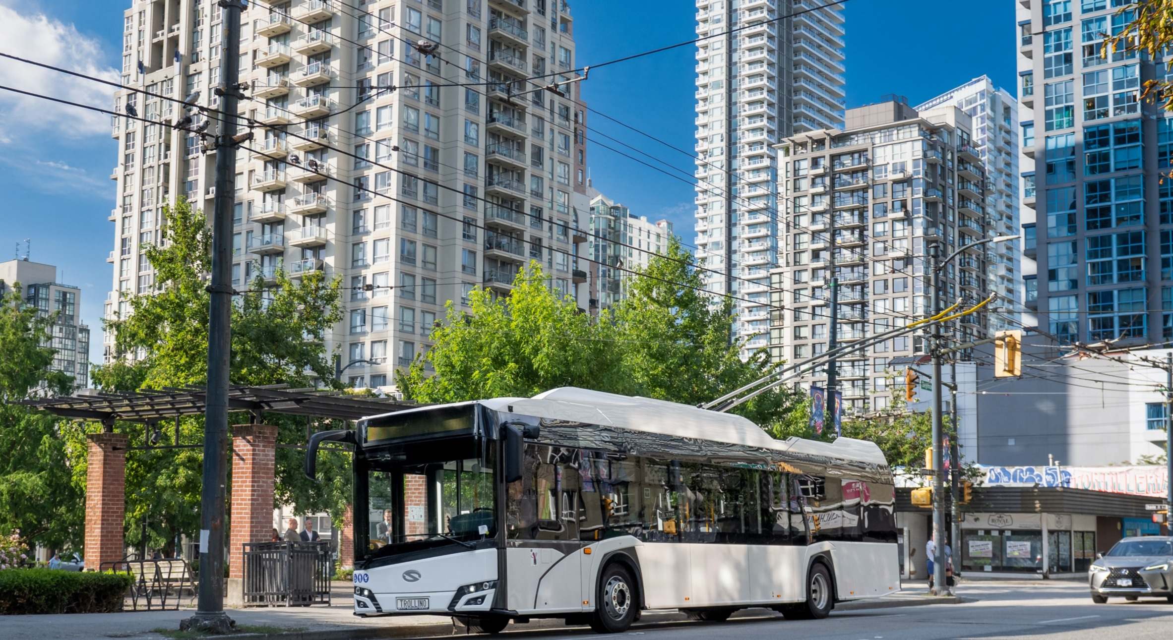 CAF Solaris Trollino12Vancouver Canada.