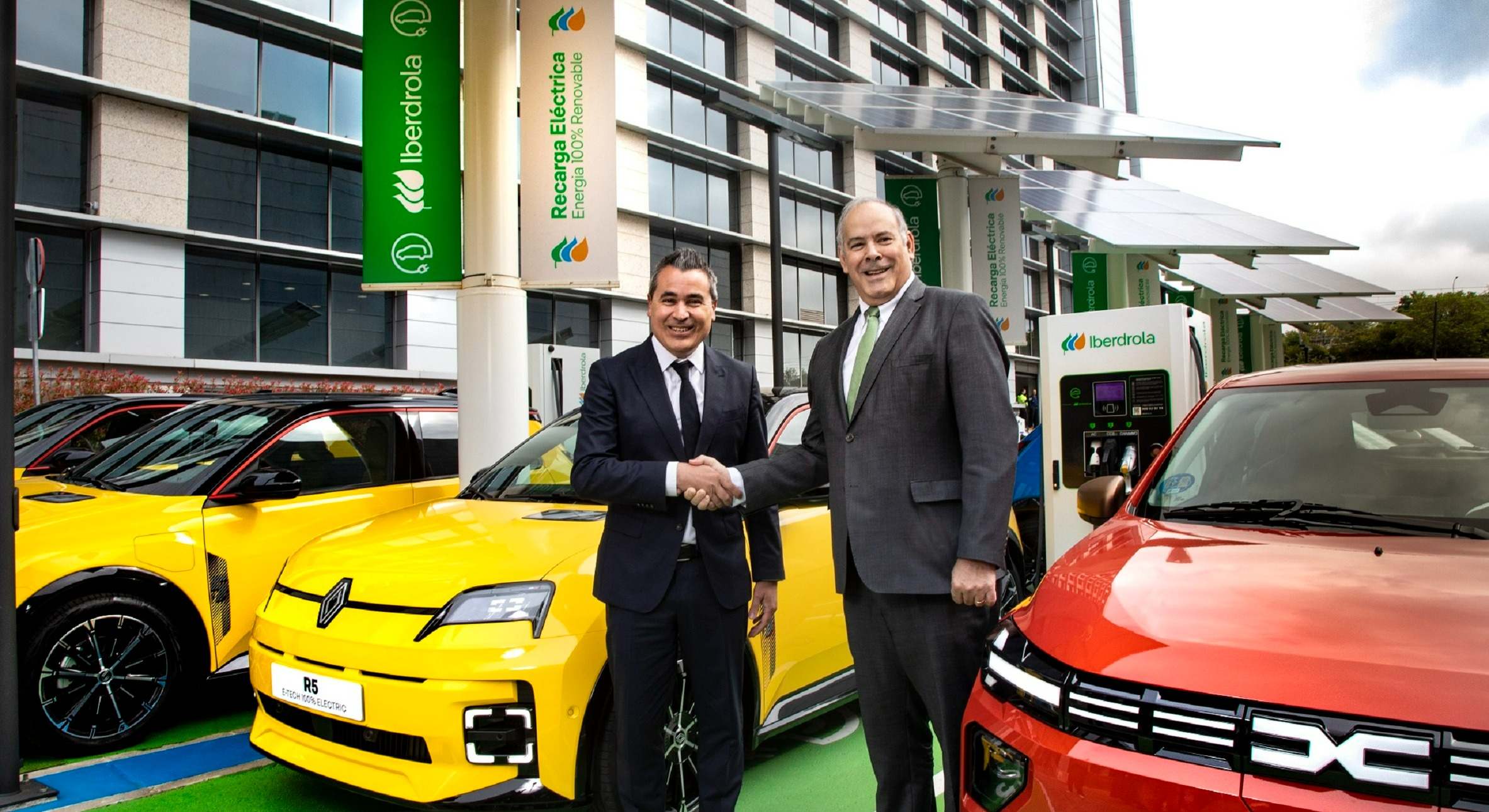 Josep María Recasens (Grupo Renault) y Mario Ruiz-Tagle (Iberdrola).
