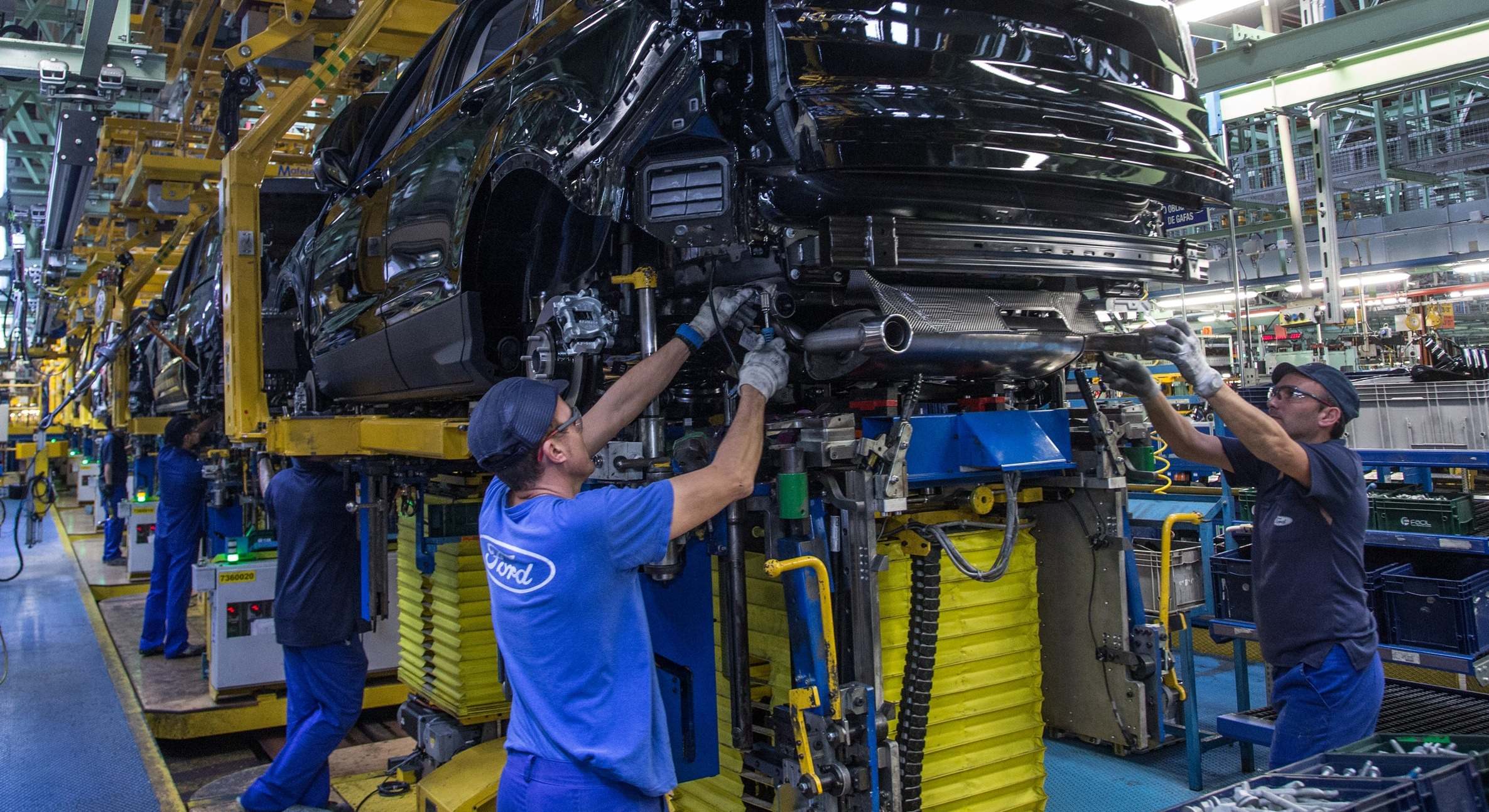 Líneas de Ford en Almussafes.