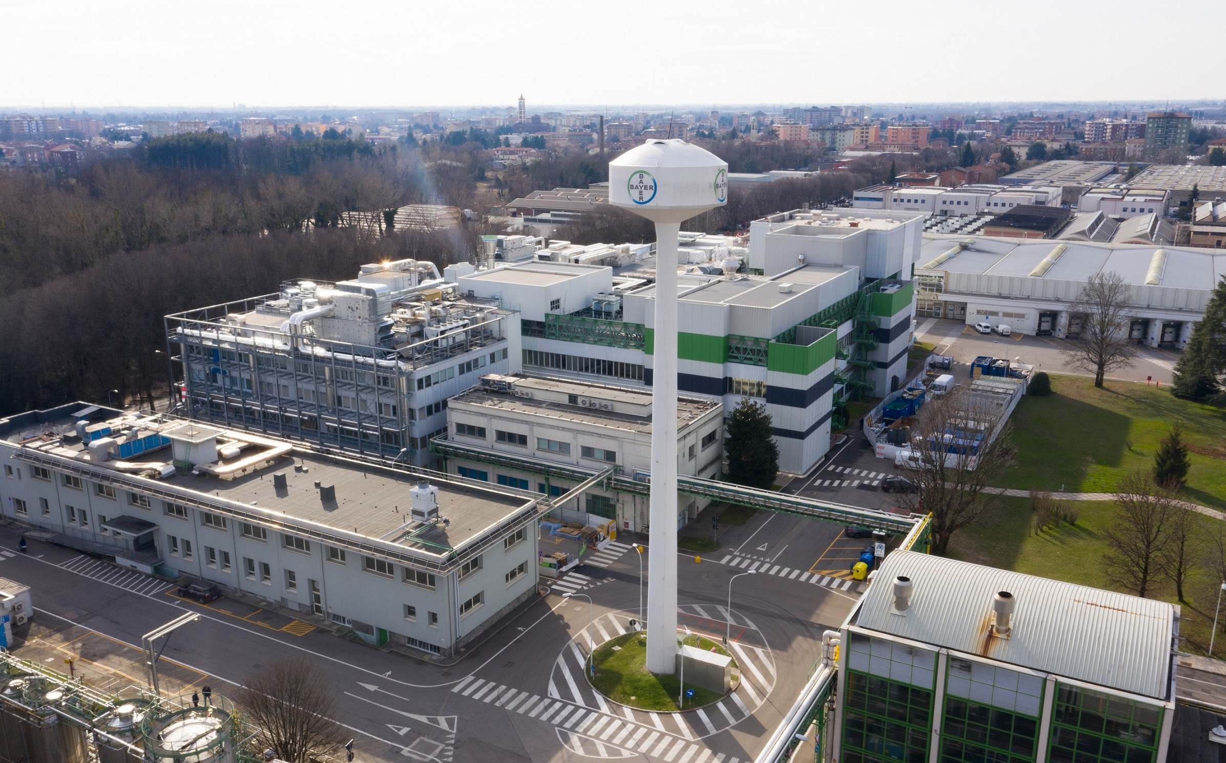Planta de Bayer en Italia. Iberdrola
