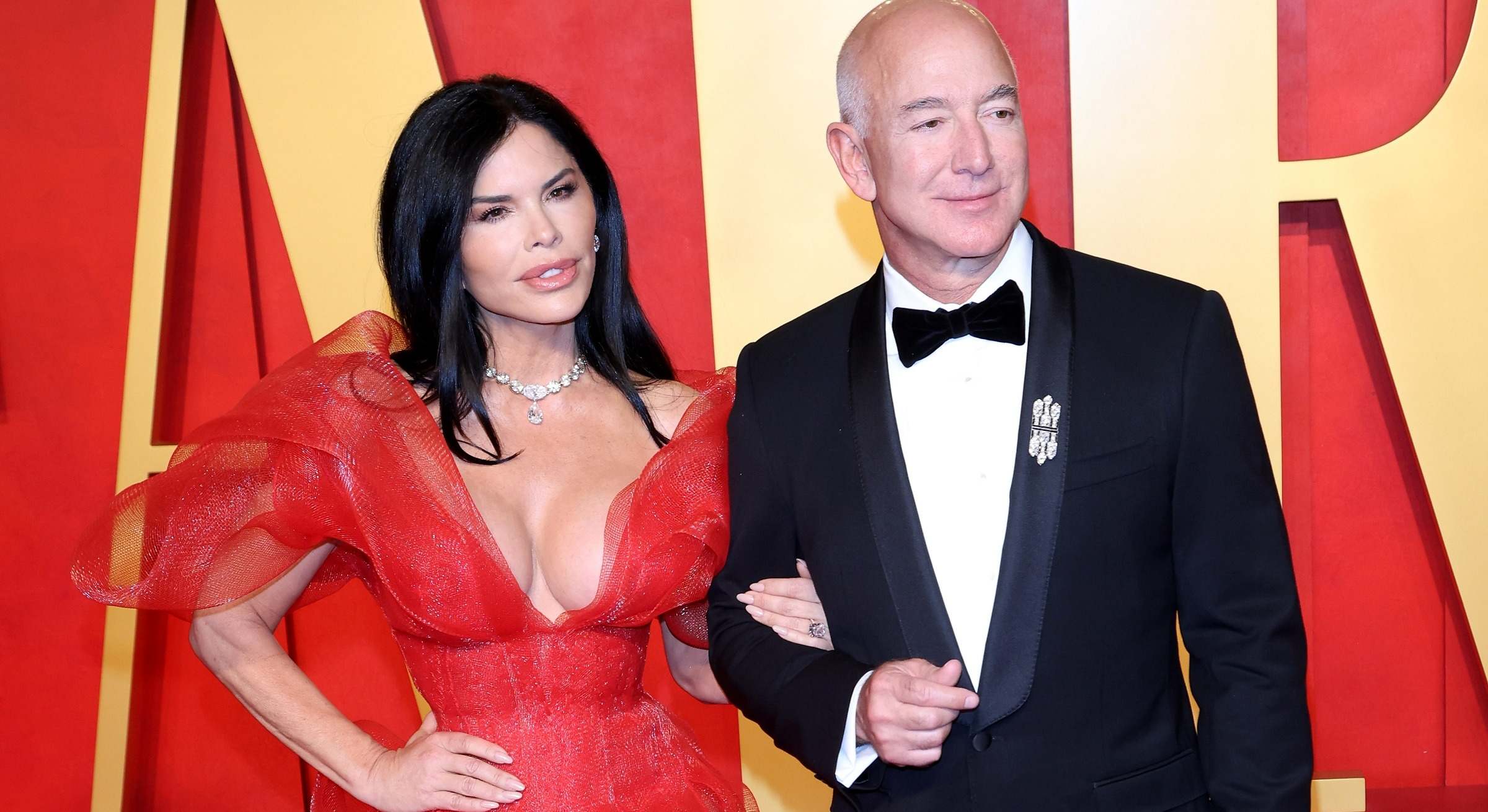 Bezos y su novia