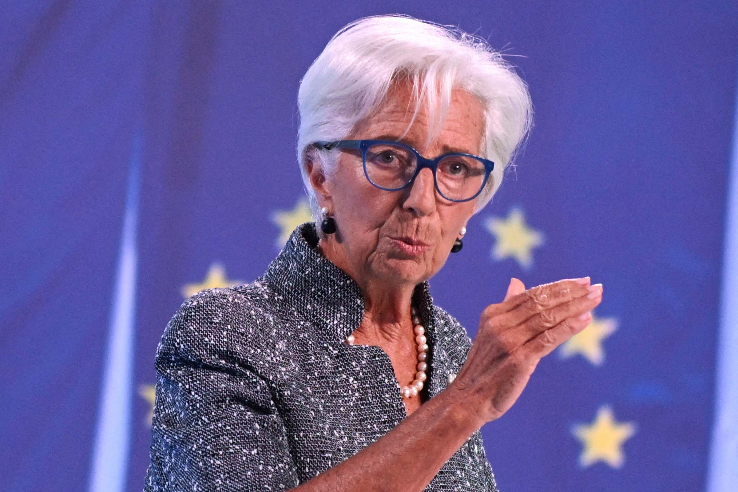 La presidenta del Banco Central Europeo, Christine Lagarde