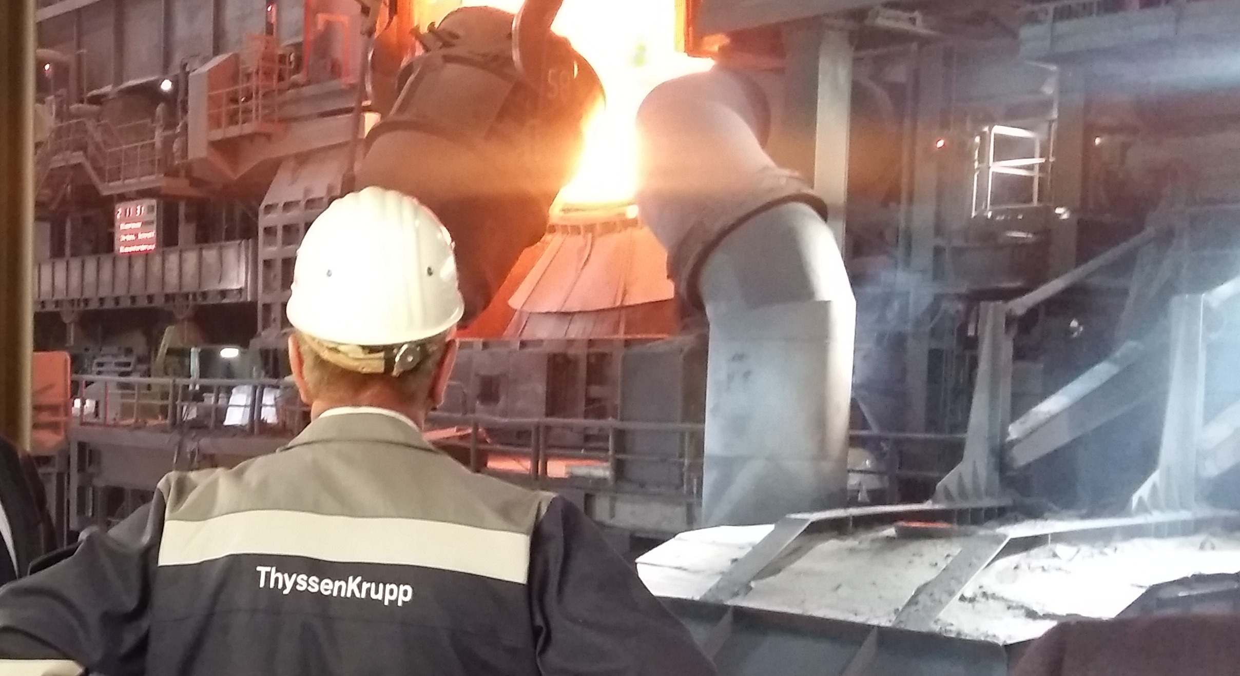 Una línea de producción de Thyssenkrupp.