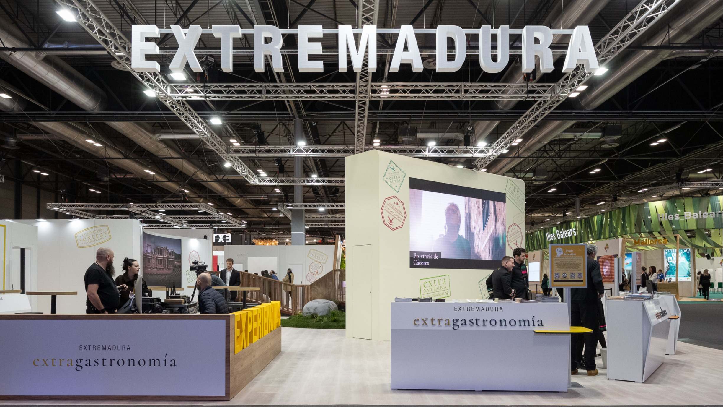 Stand de Extremadura en FITUR